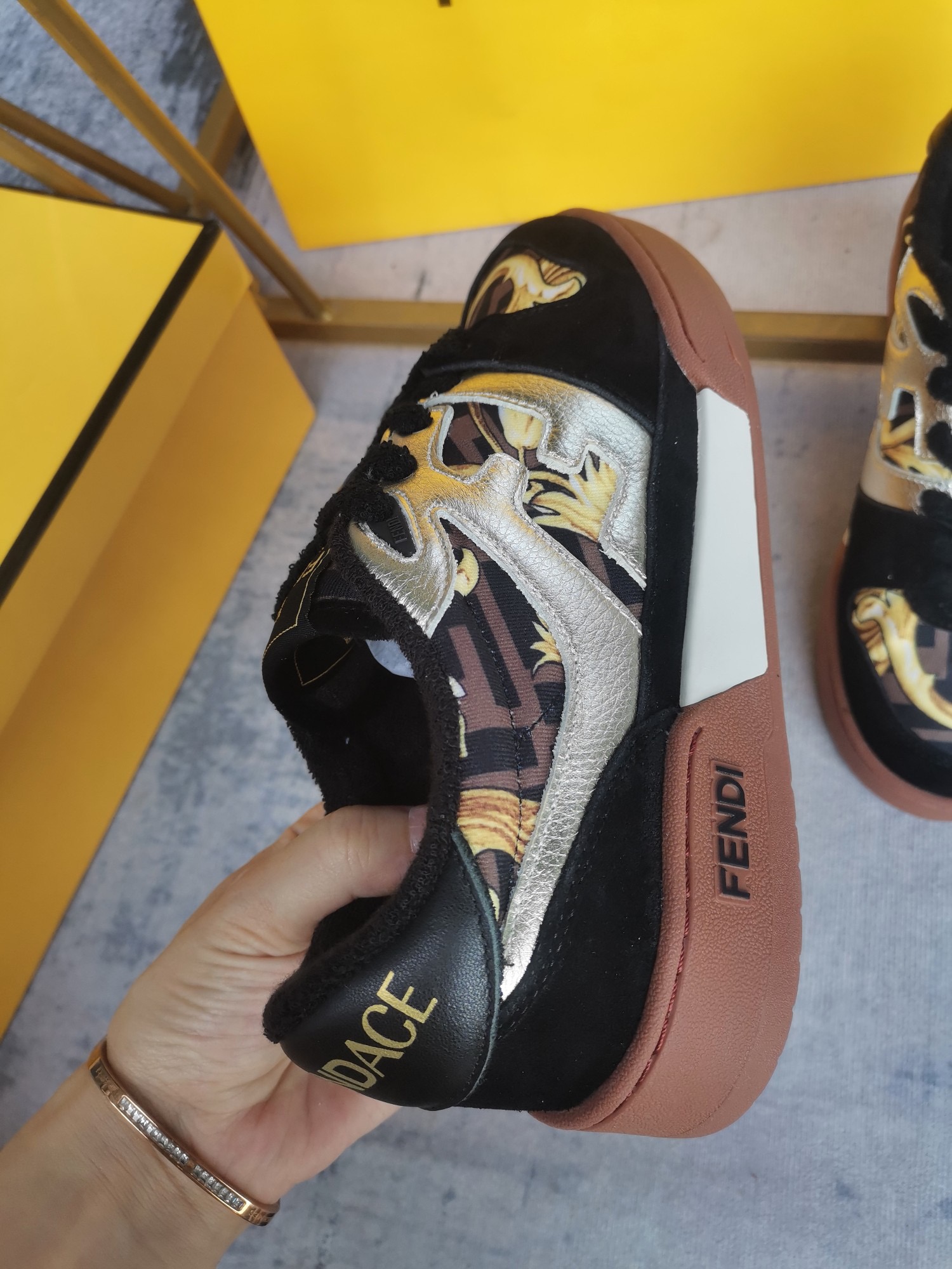 FENDI Match Sneakers