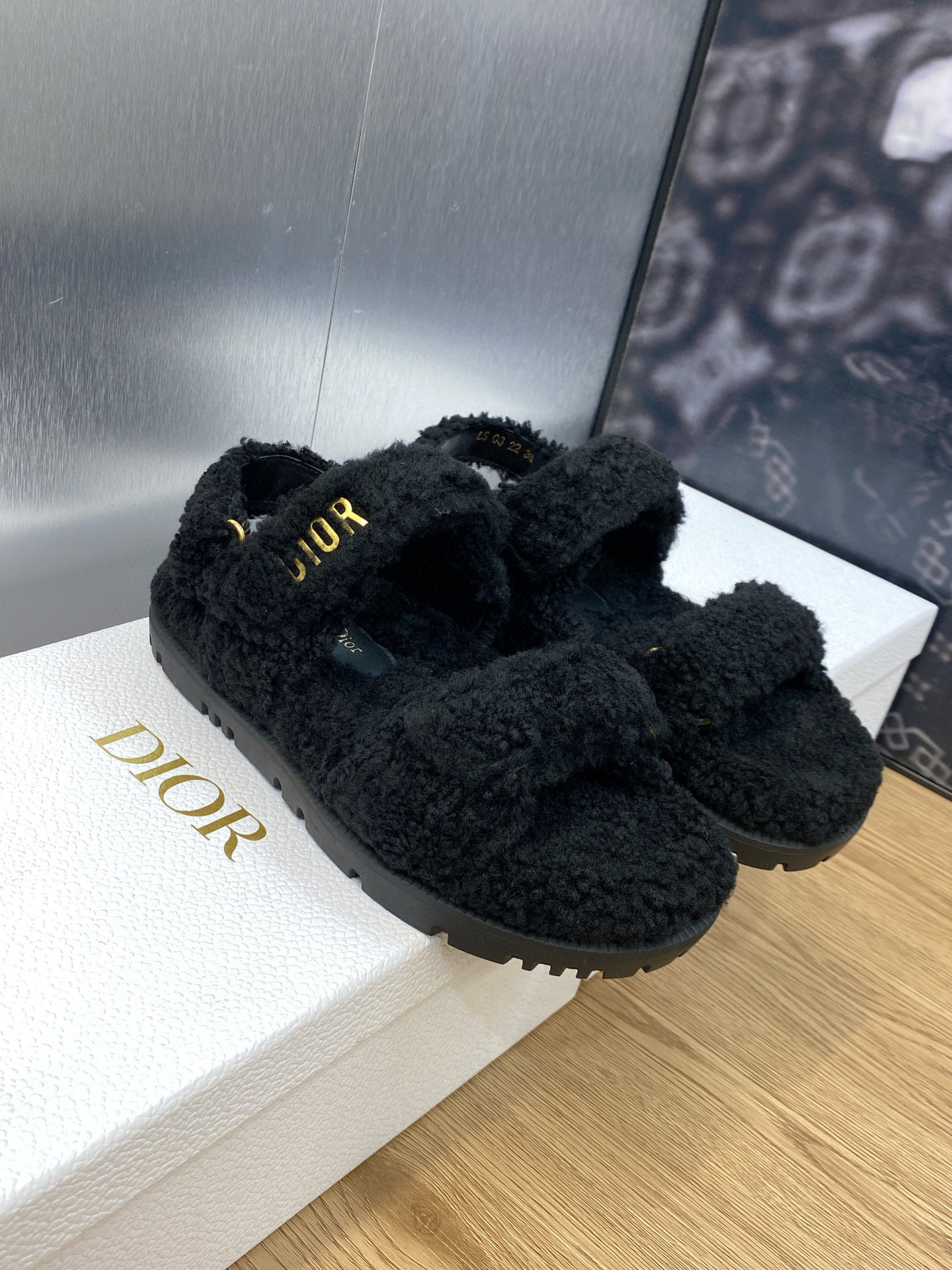 DIOR -Acts Wool Sandals