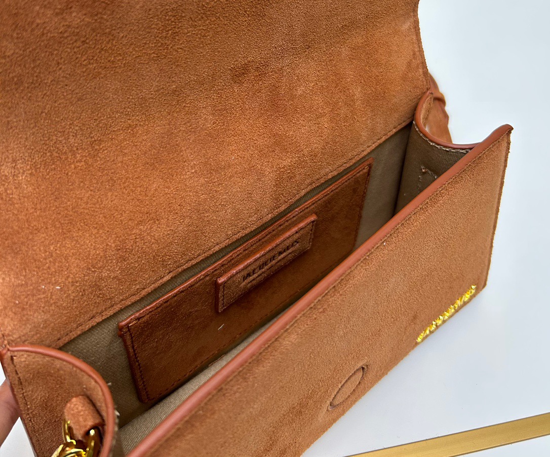 JACQUEMUS Suede Handbag