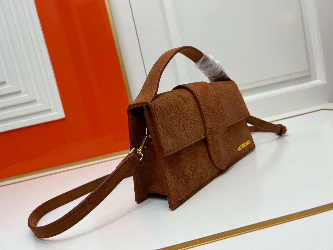 JACQUEMUS Suede Handbag