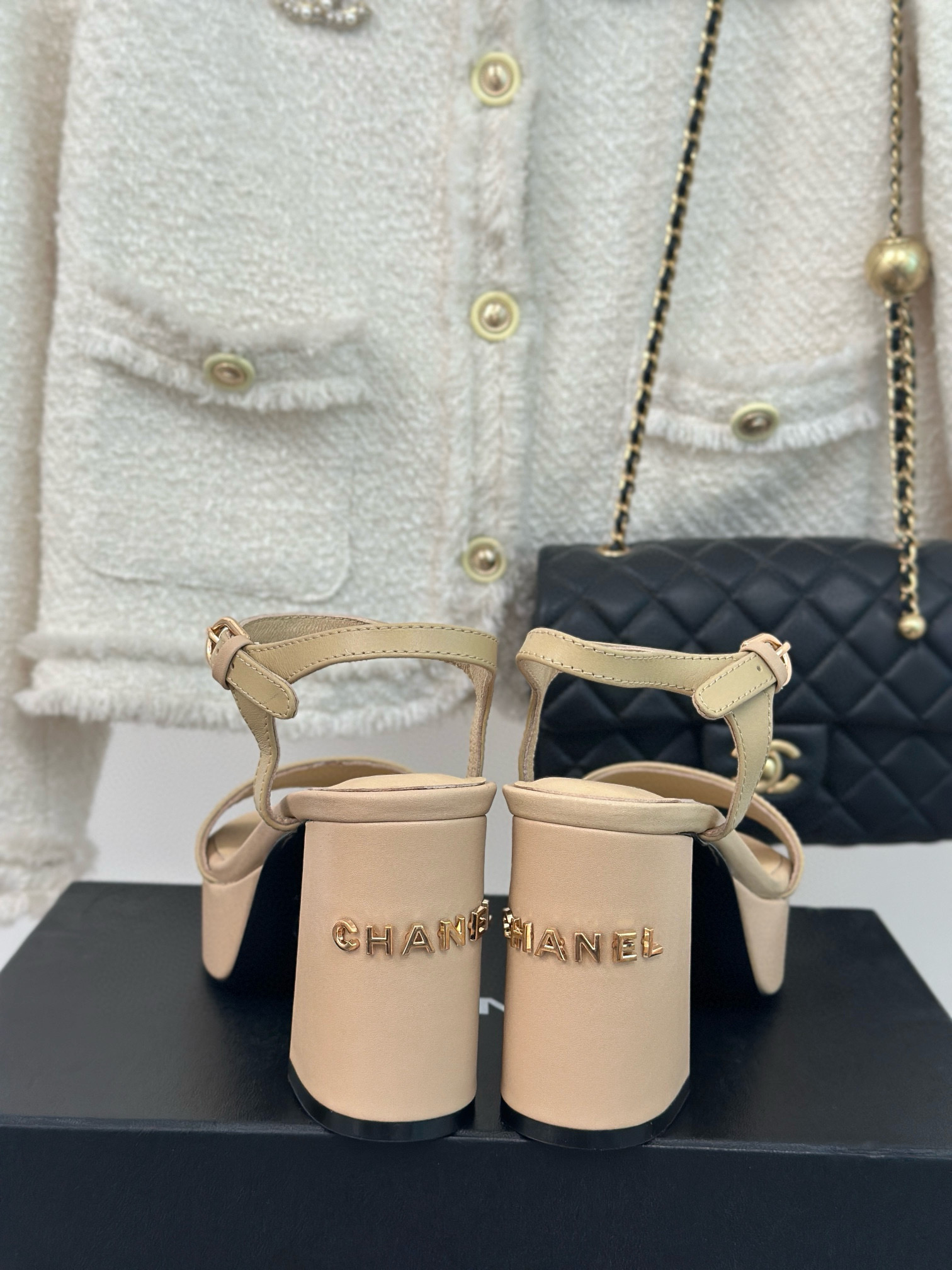 CHANEL Heels Sandals