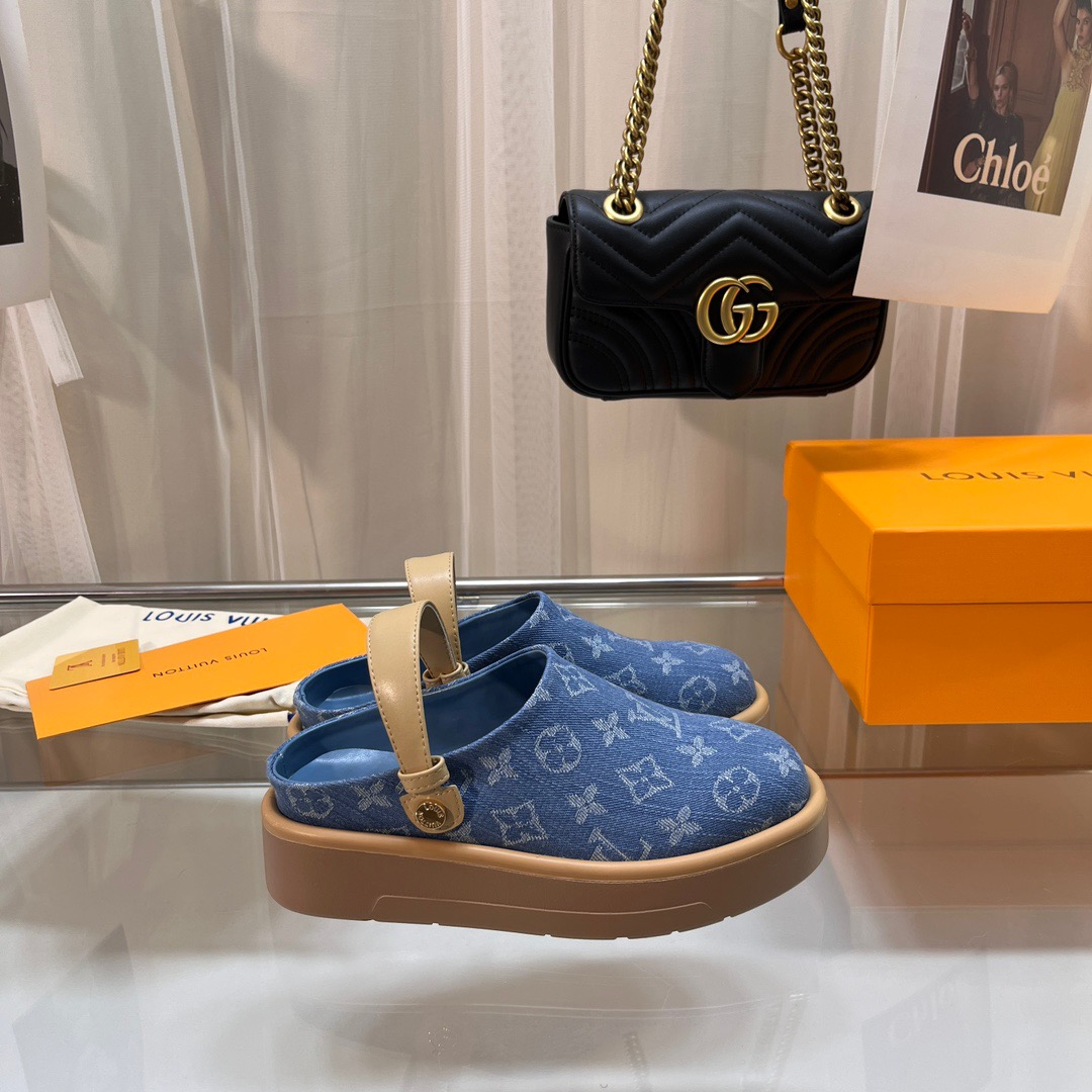 LV ASPEN Birkenstock slippers