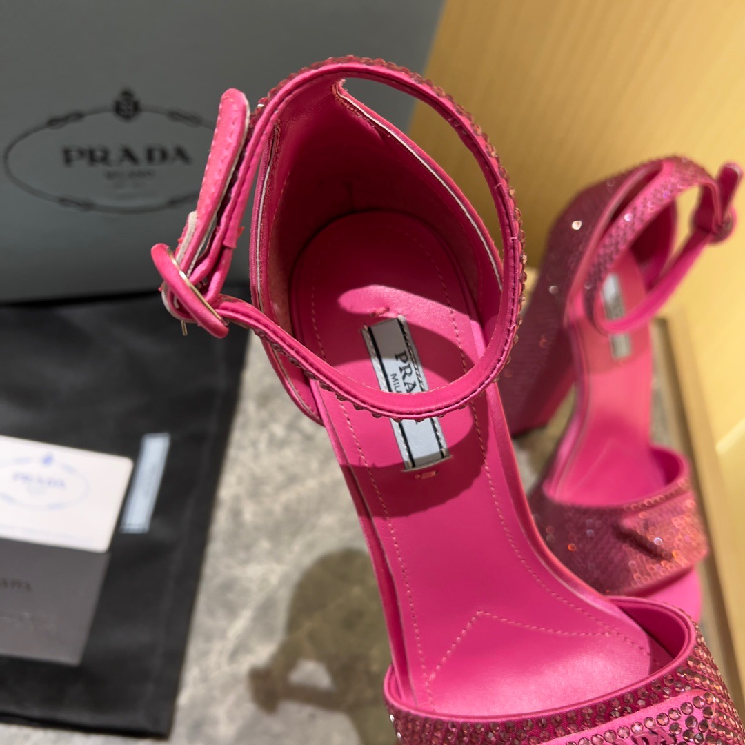 PRADA Diamond-encrusted Heels