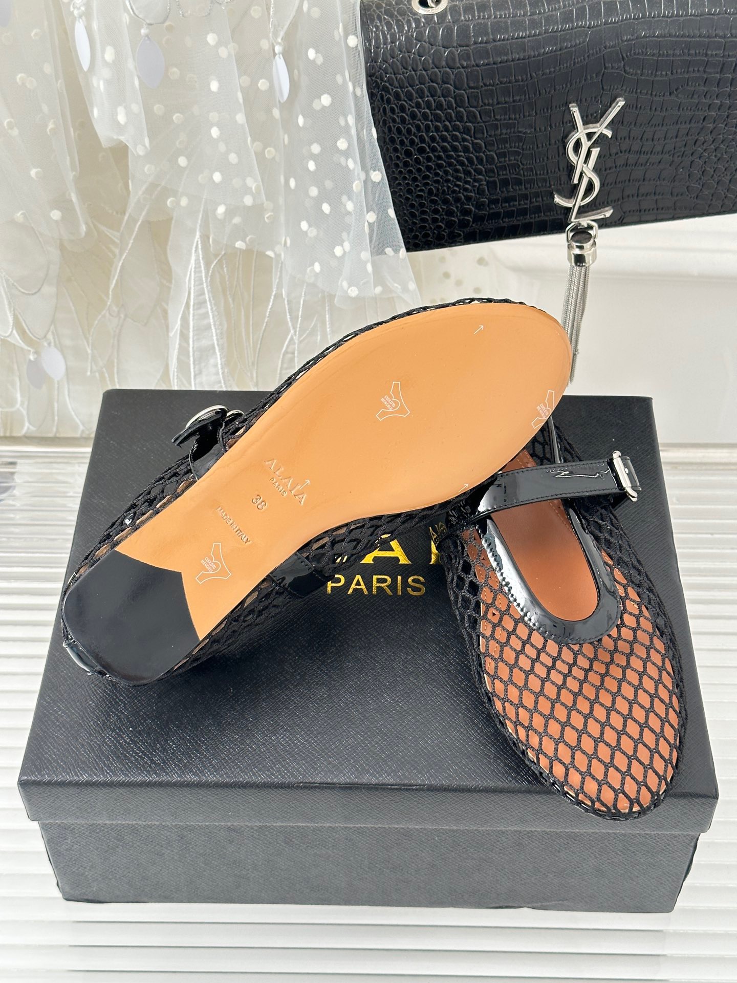 ALAIA Mary Jane shoes ballet shoes