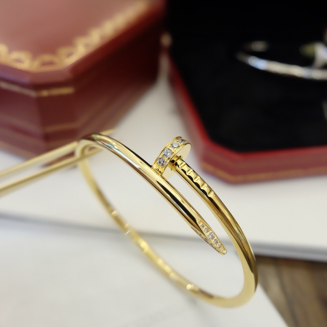 Cartier nail bracelet