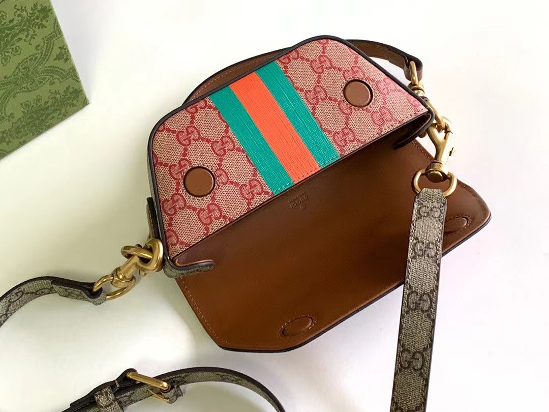 GUCCI Cloth Crossbody Bag