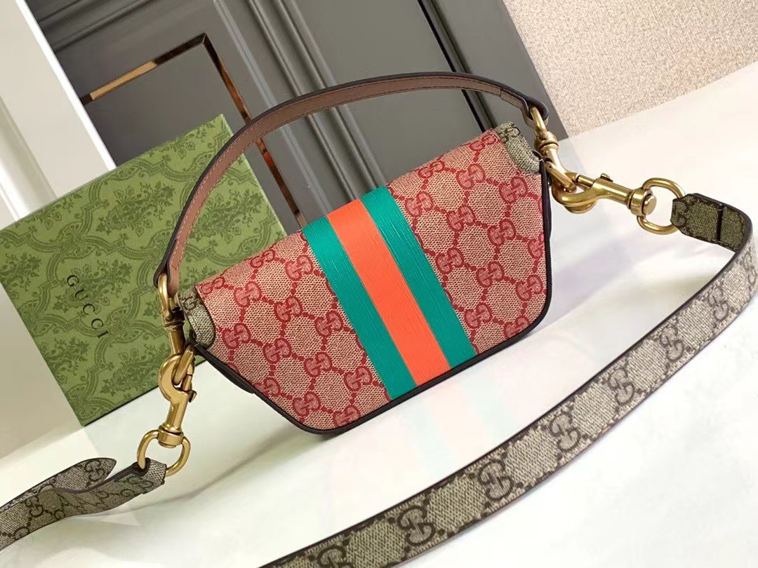 GUCCI Cloth Crossbody Bag