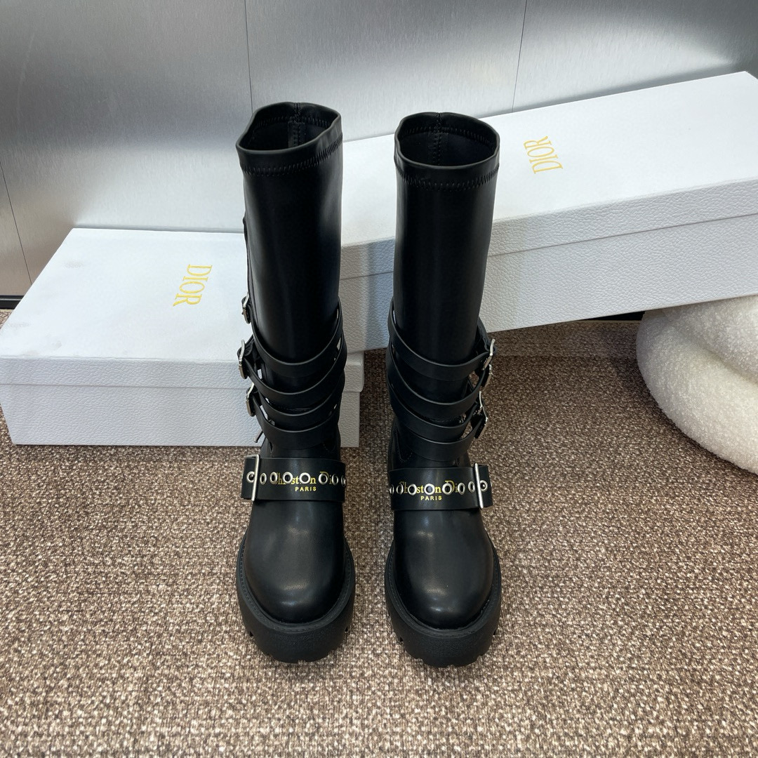 DIOR D-Major Punk Knight boots