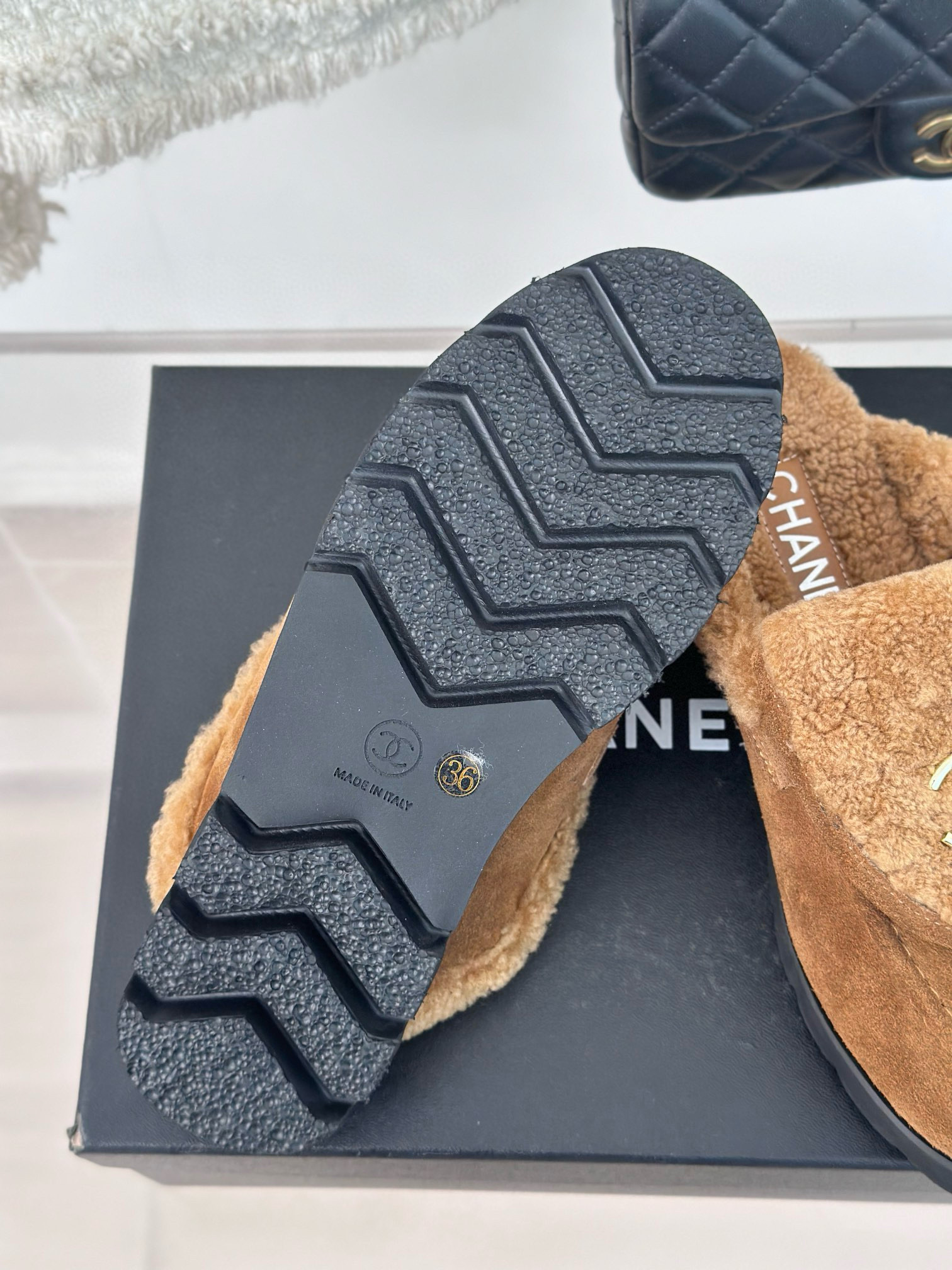 CHANEL Wool Muellers