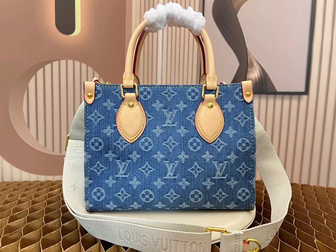 Louis Vuitton Monogram Denim Bag