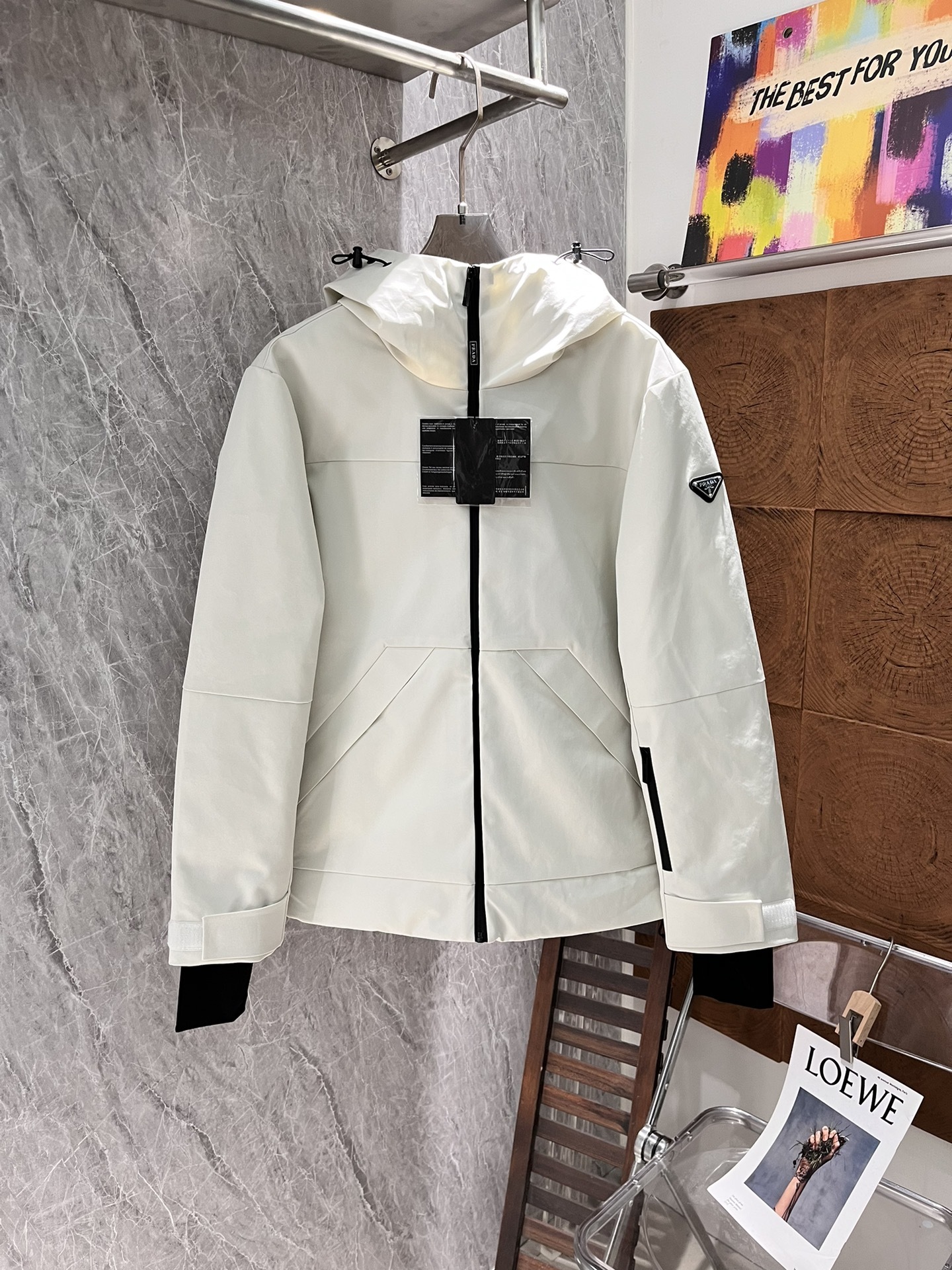 PRADA Fw Linea Rossa jacket