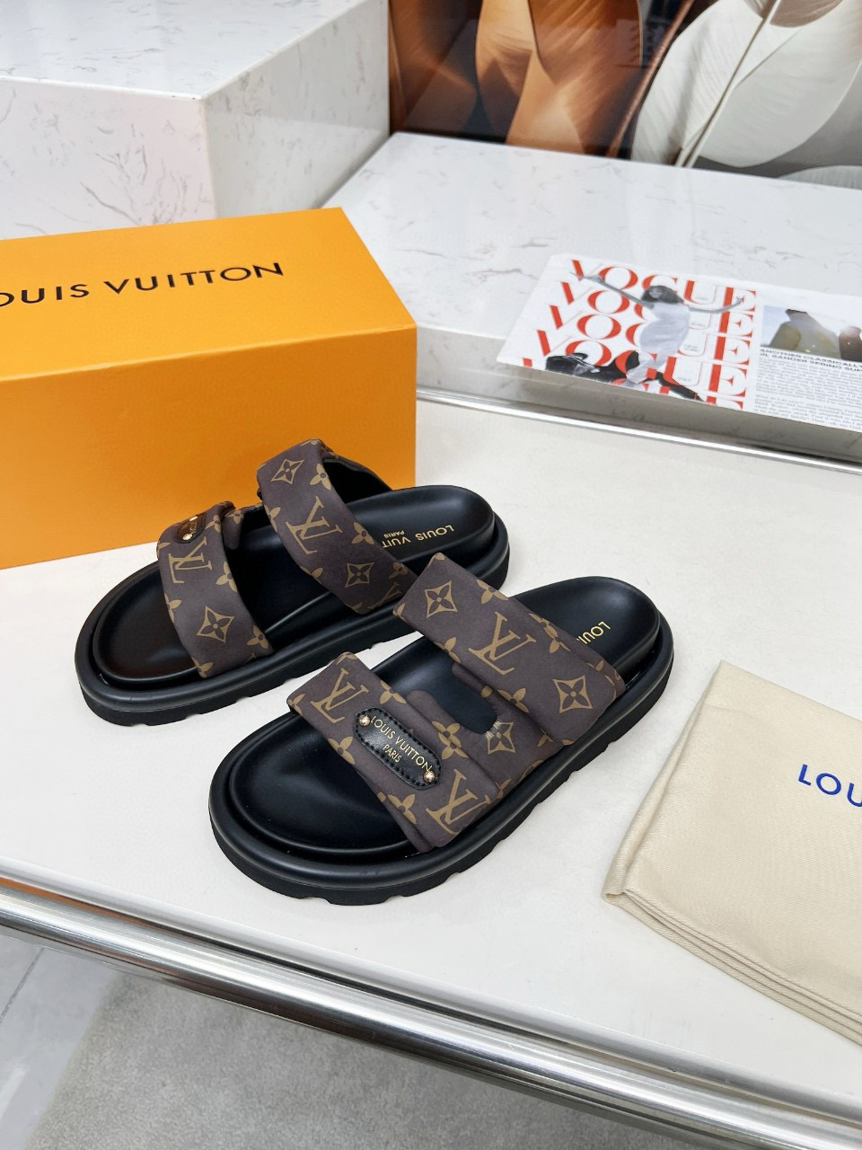 LV Slippers