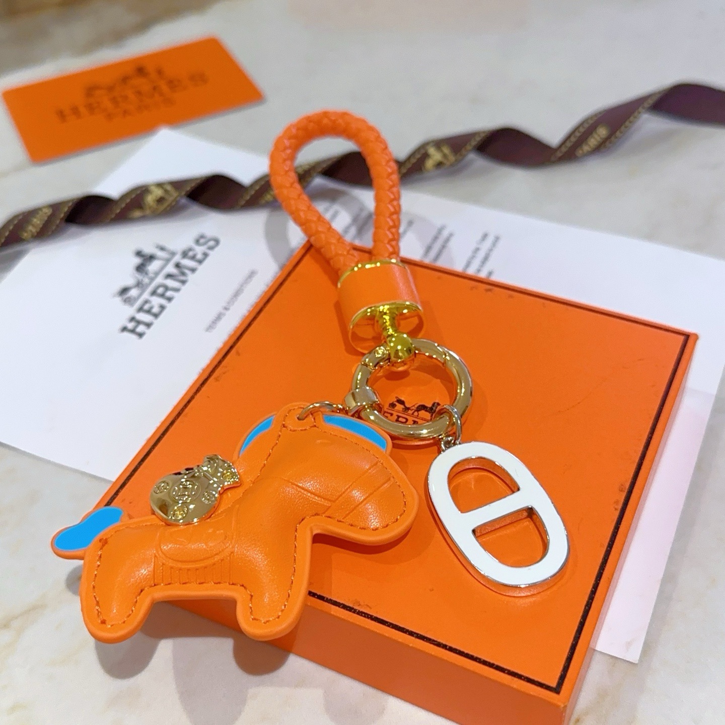 Hermes key Chain