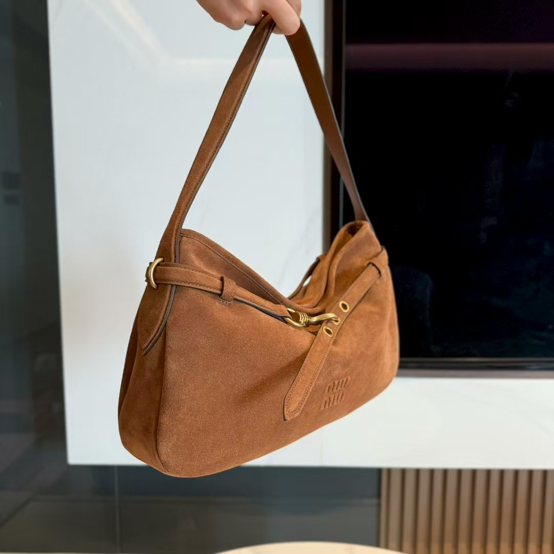 Miu Miu Aventure Suede Bag