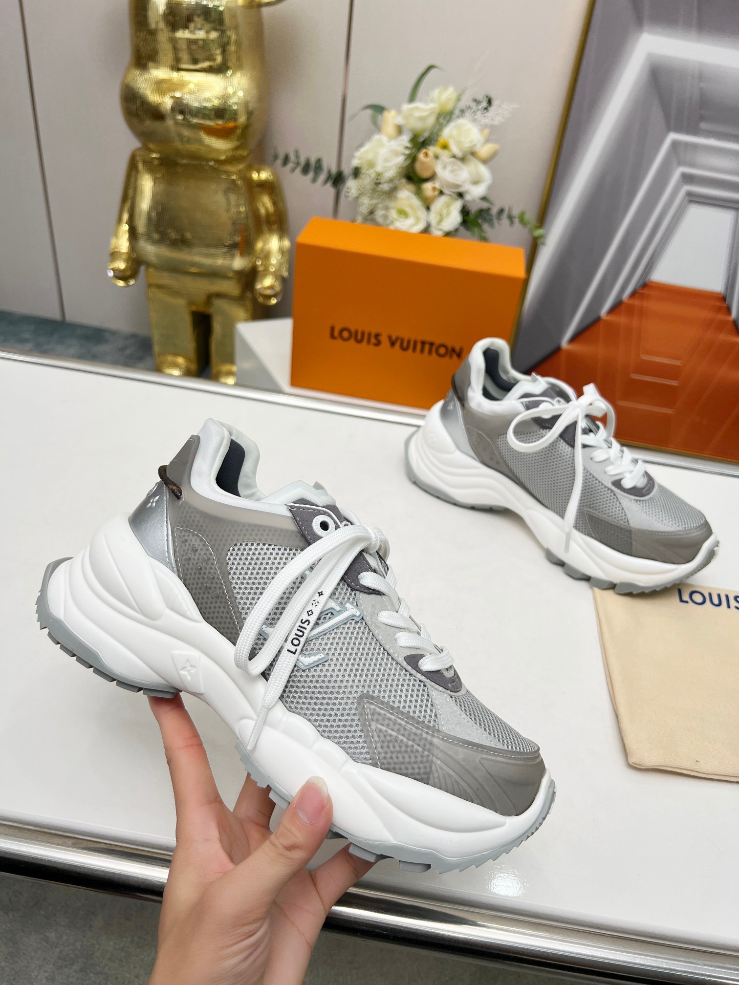 Louis Vuitton RUN 55 Sneakers