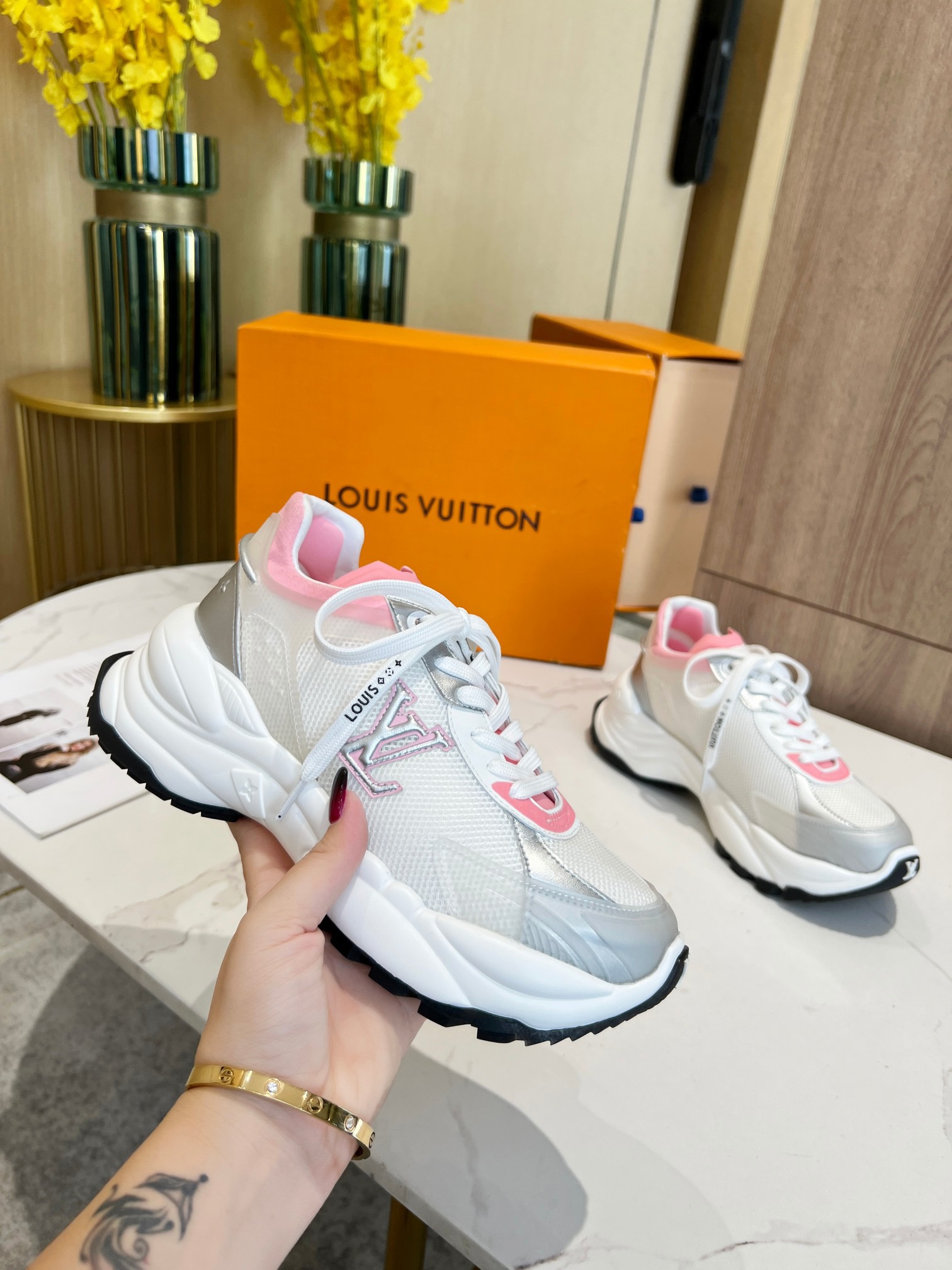 Louis Vuitton RUN 55 Sneakers