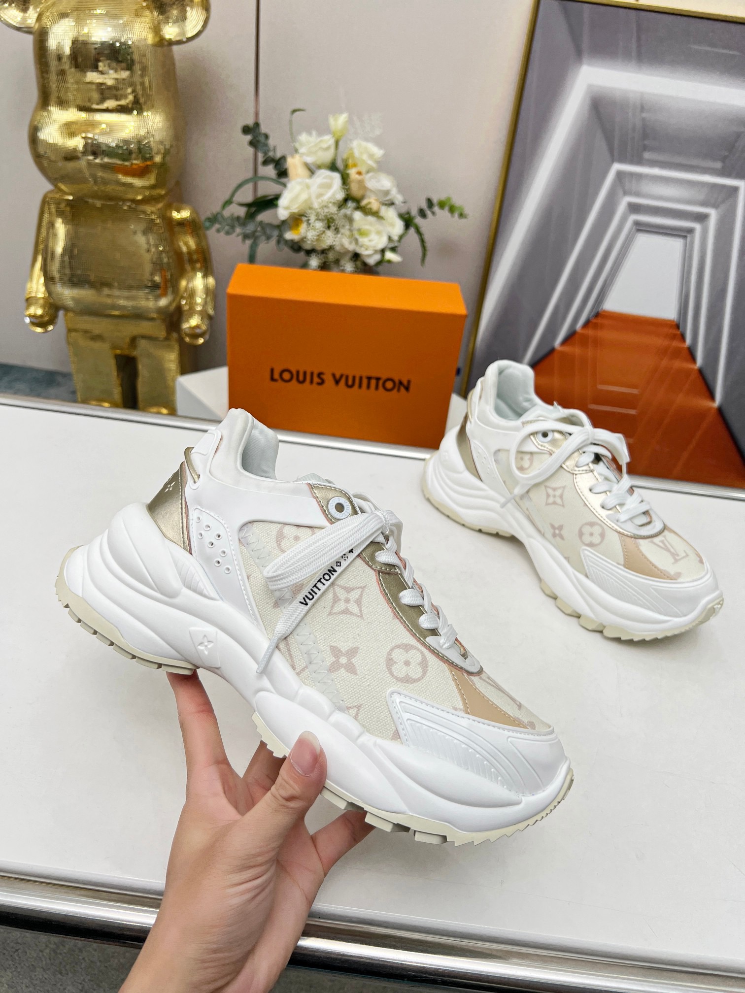 Louis Vuitton RUN 55 Sneakers