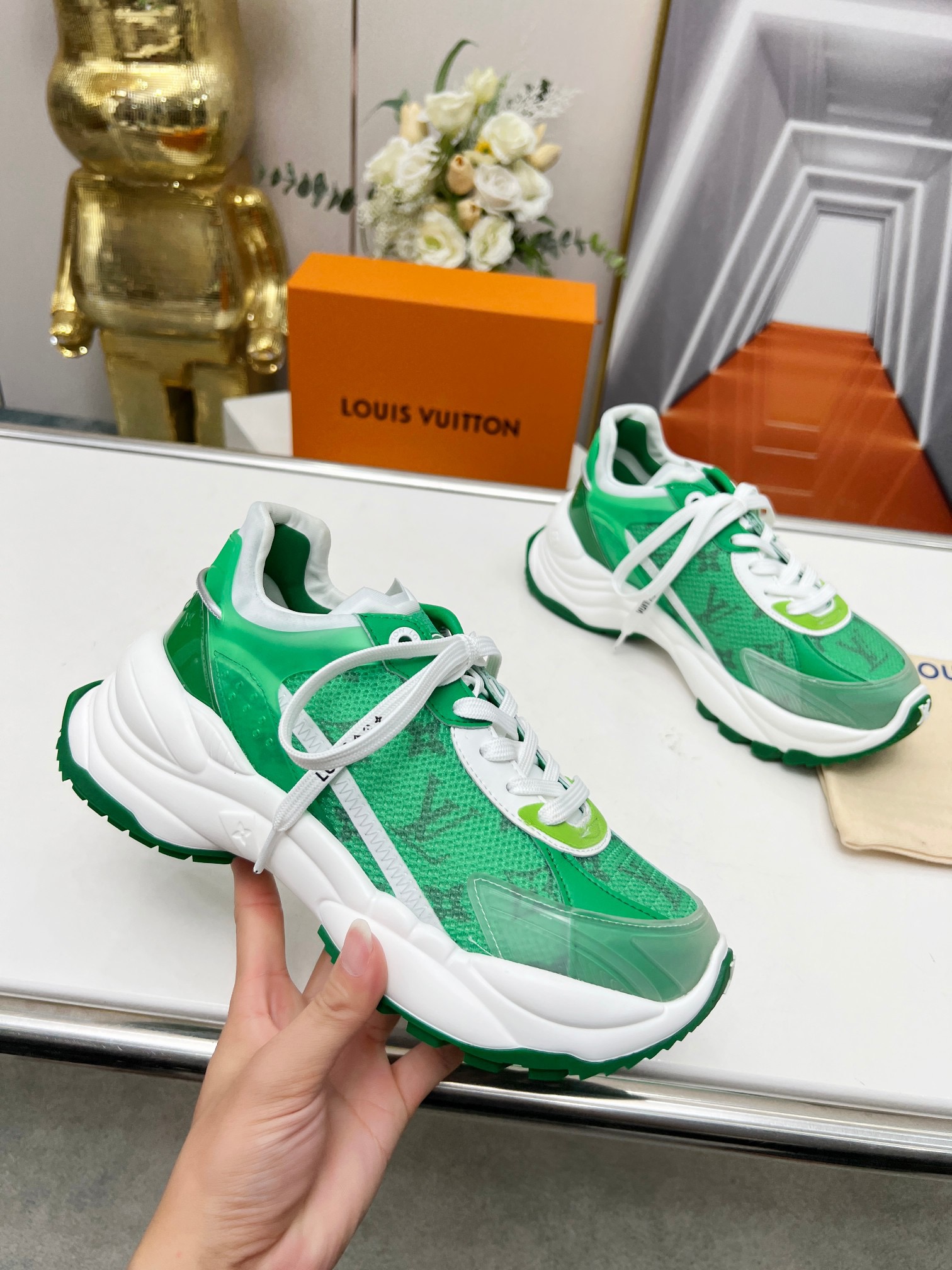 Louis Vuitton RUN 55 Sneakers