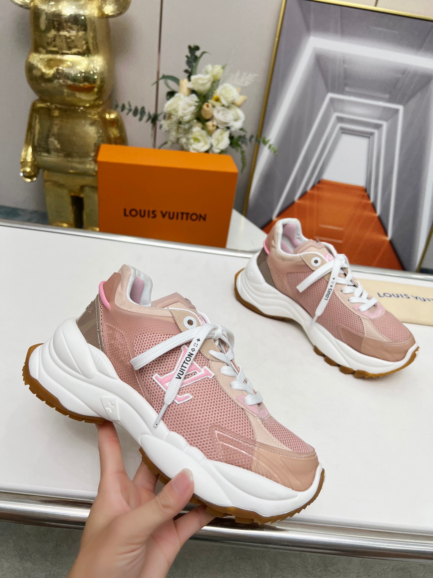 Louis Vuitton RUN 55 Sneakers