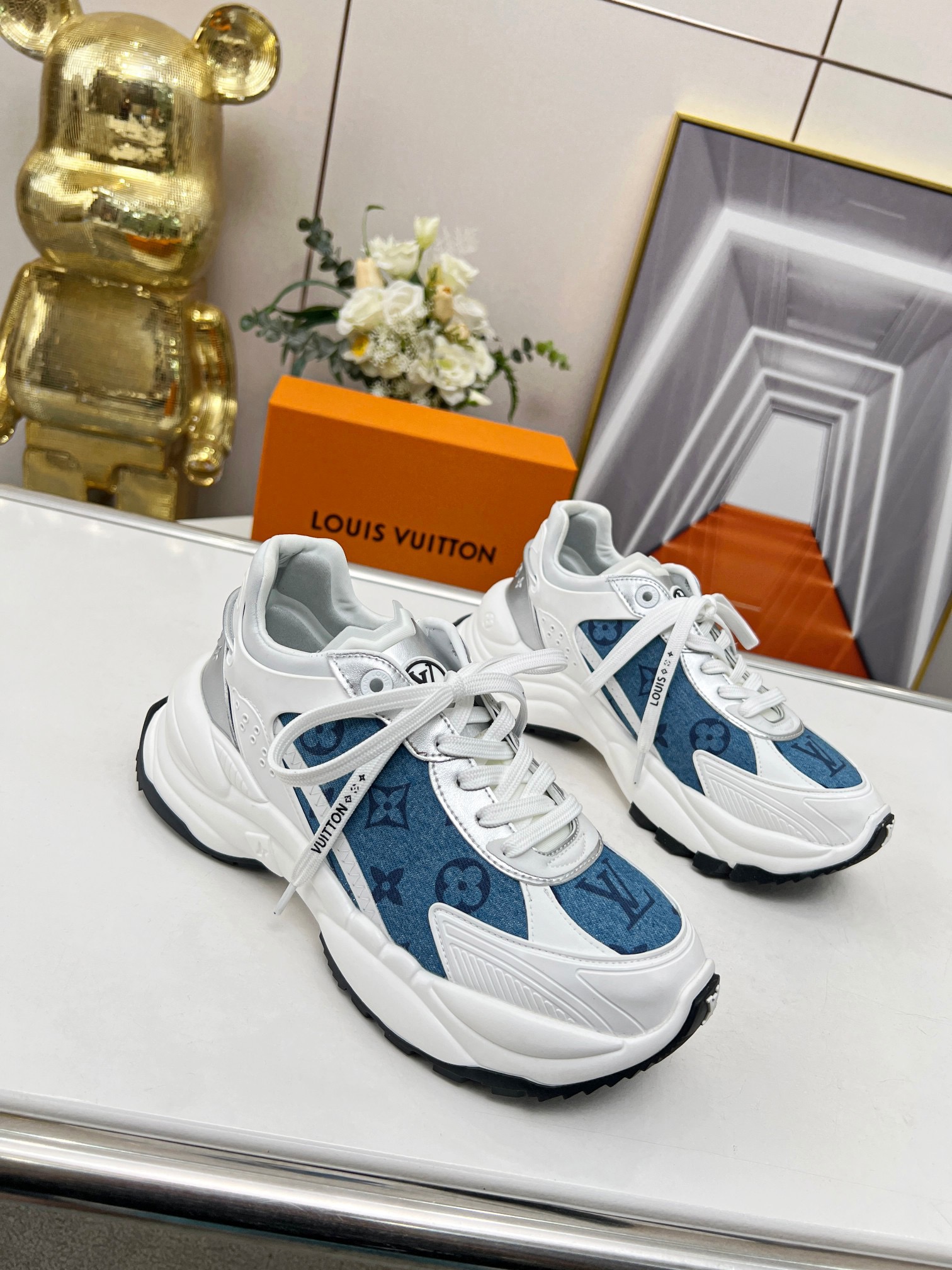 Louis Vuitton RUN 55 Sneakers