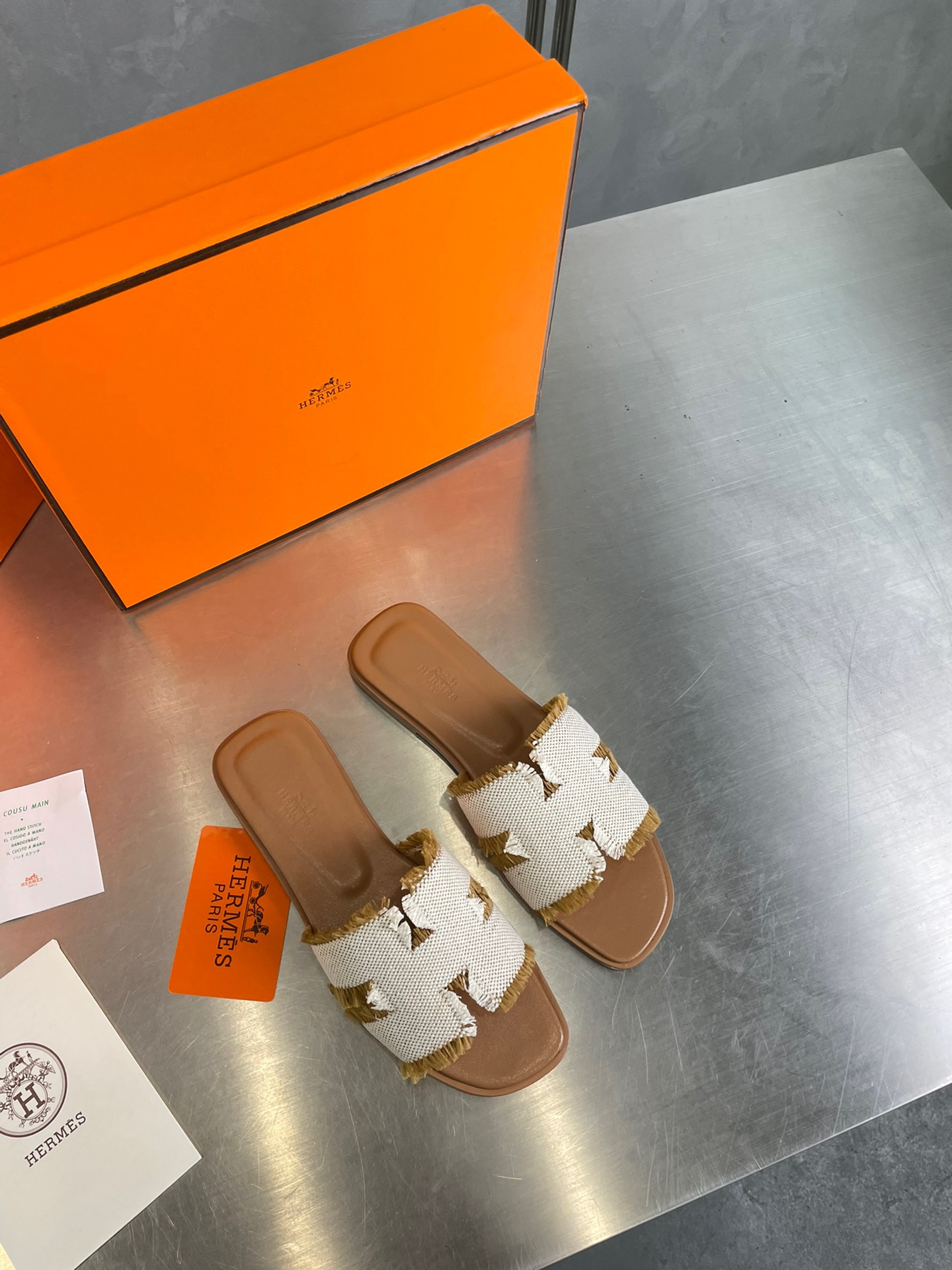 HERMES Oran Slippers