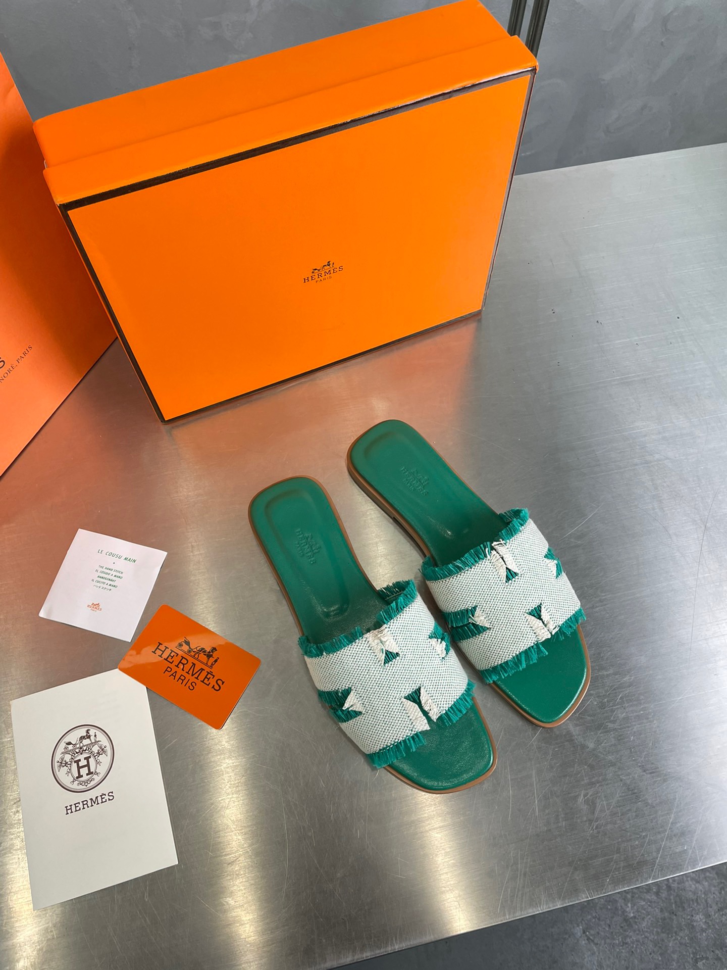 HERMES Oran Slippers