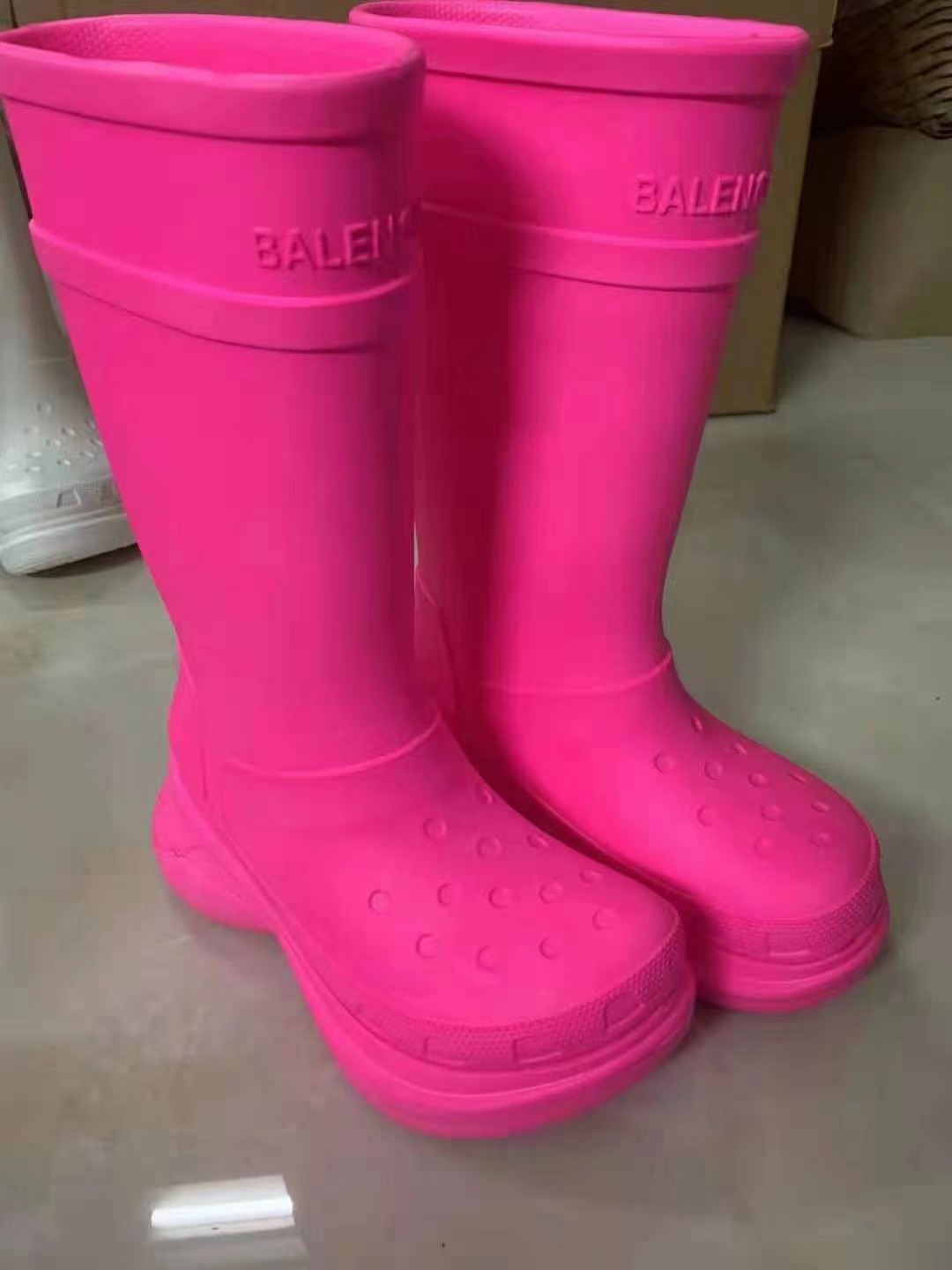 BALENCIAGA CROCS™ BOOTS