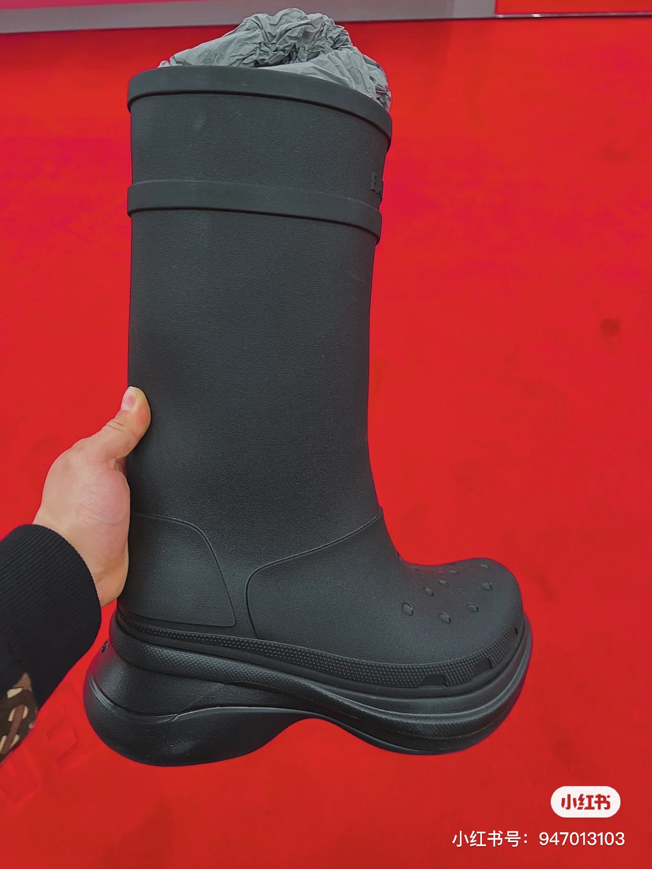 BALENCIAGA CROCS™ BOOTS