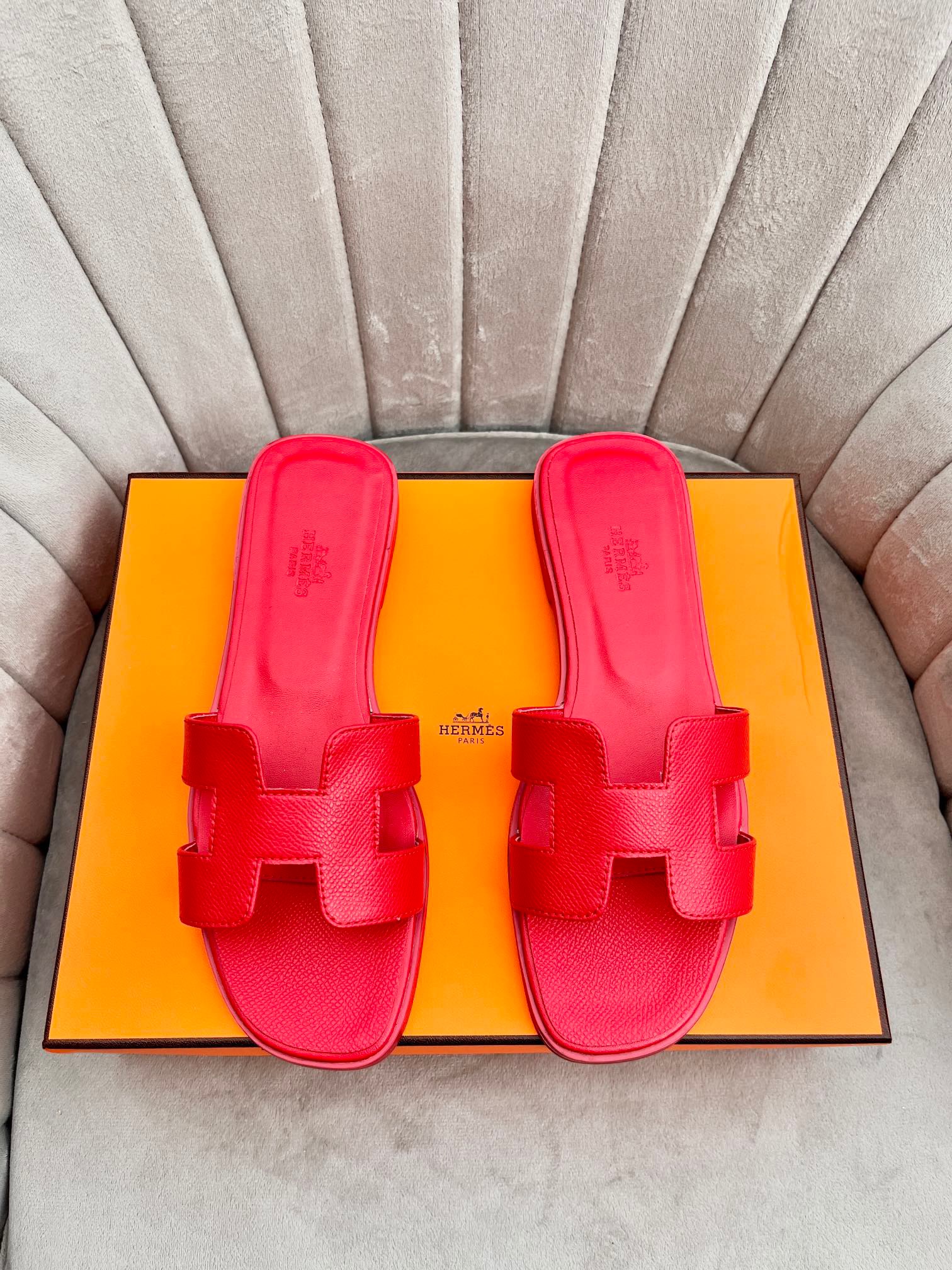 HERMES Oran Slippers