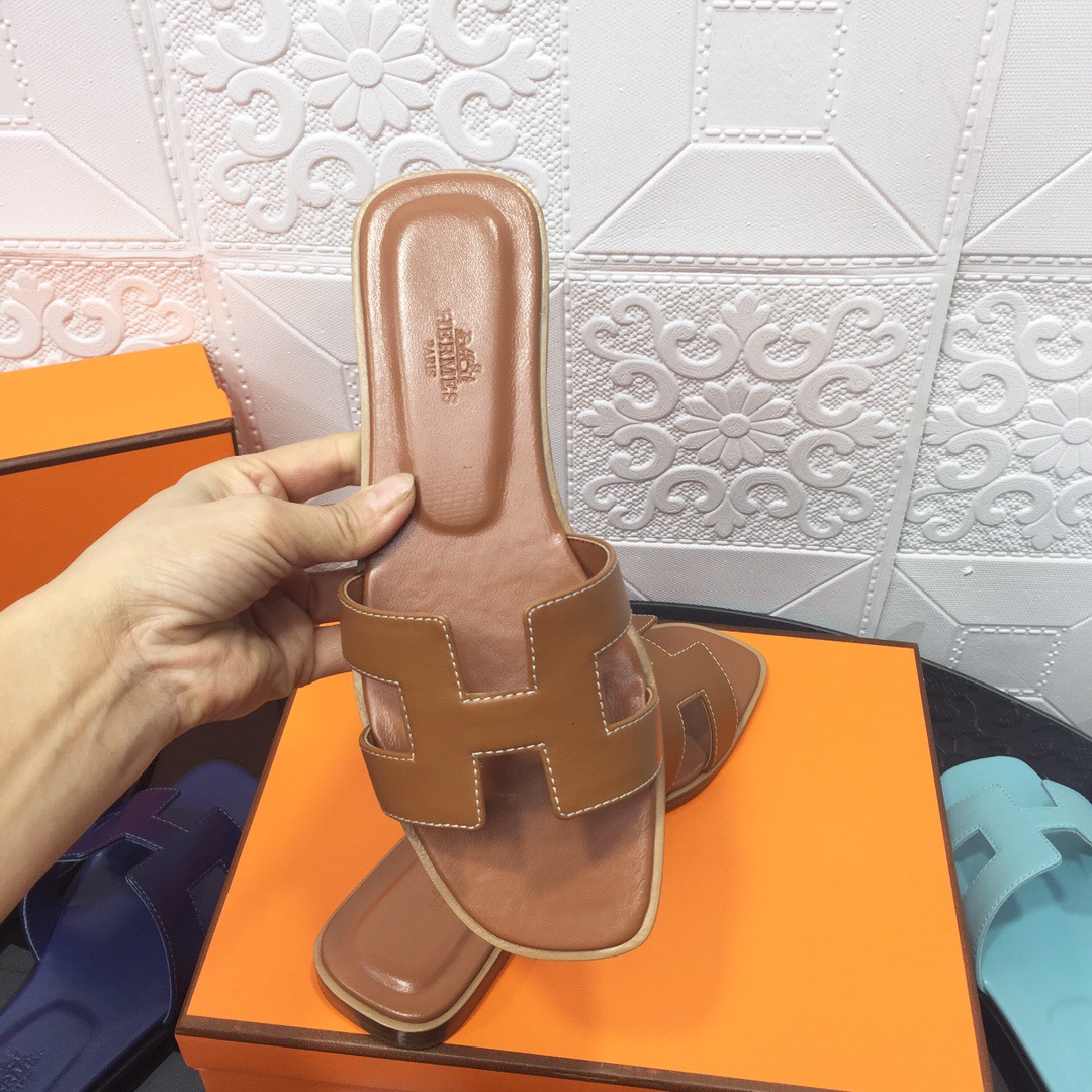 HERMES Oran Slippers