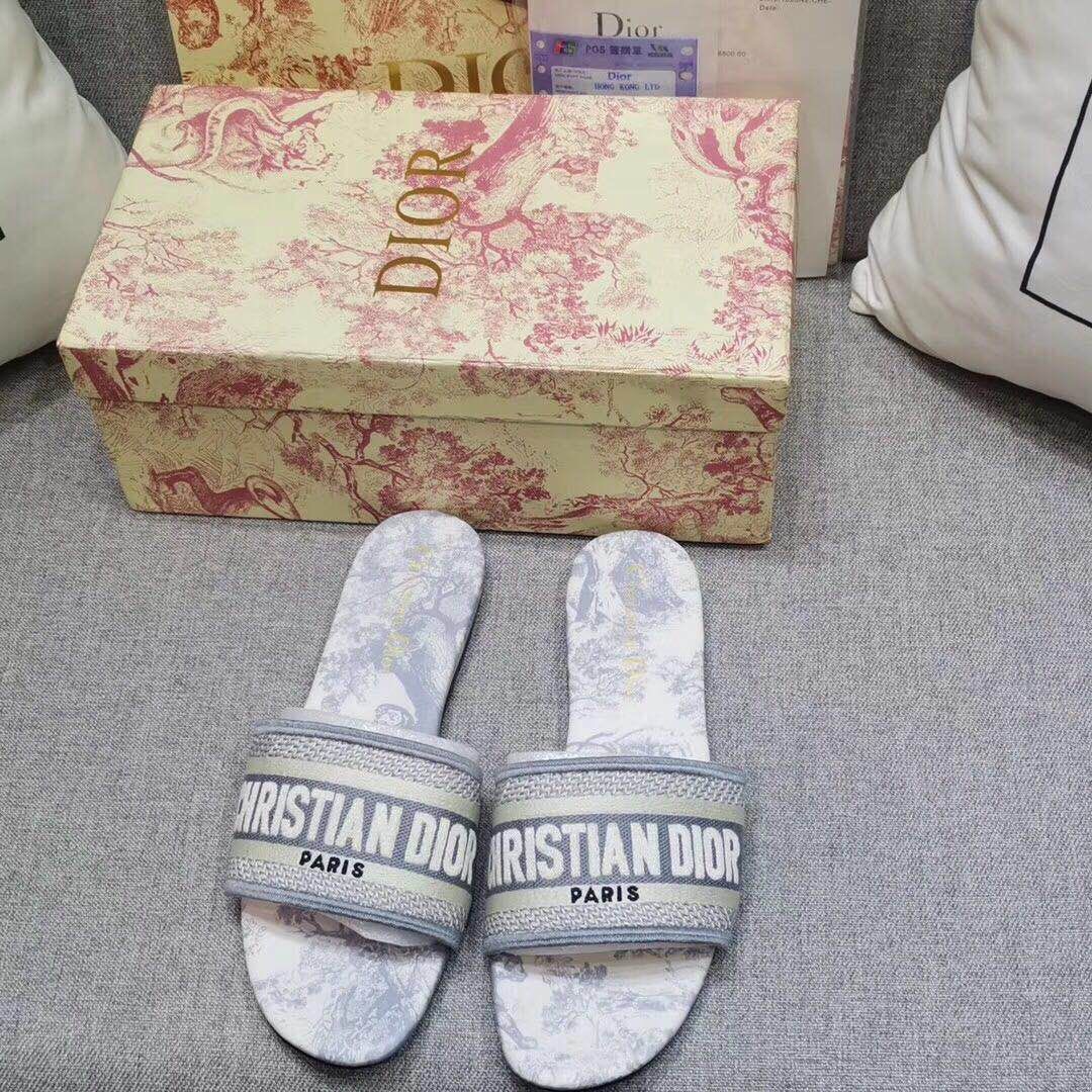 DIOR DWAY Cotton Slides