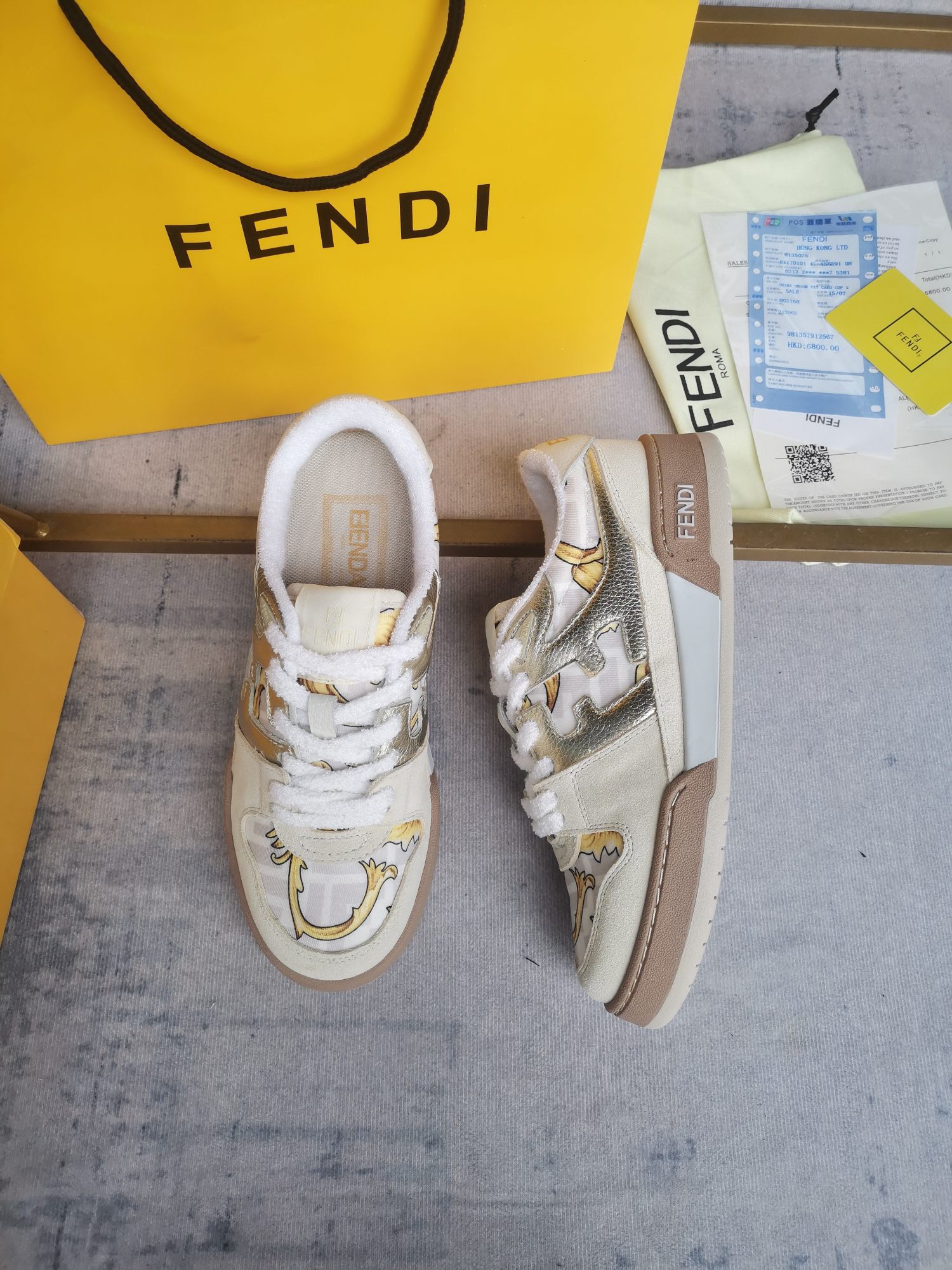 FENDI Match Sneakers