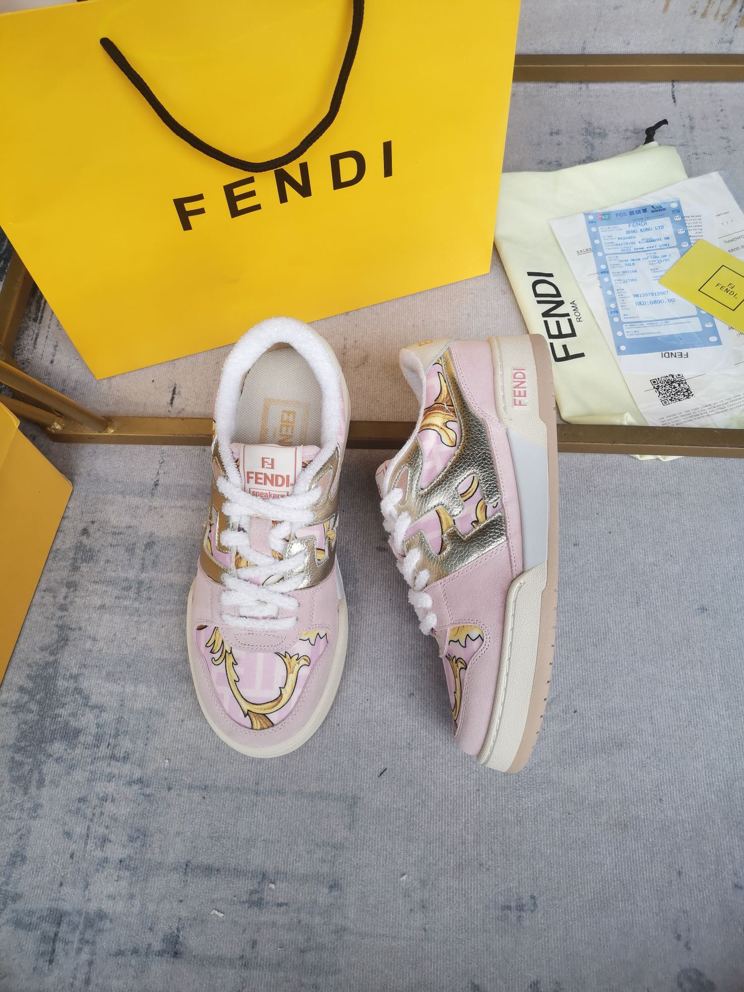 FENDI Match Sneakers
