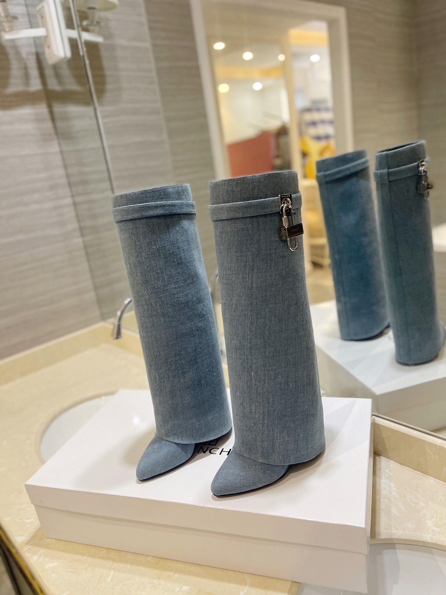 GIVENCHY Knee Boots