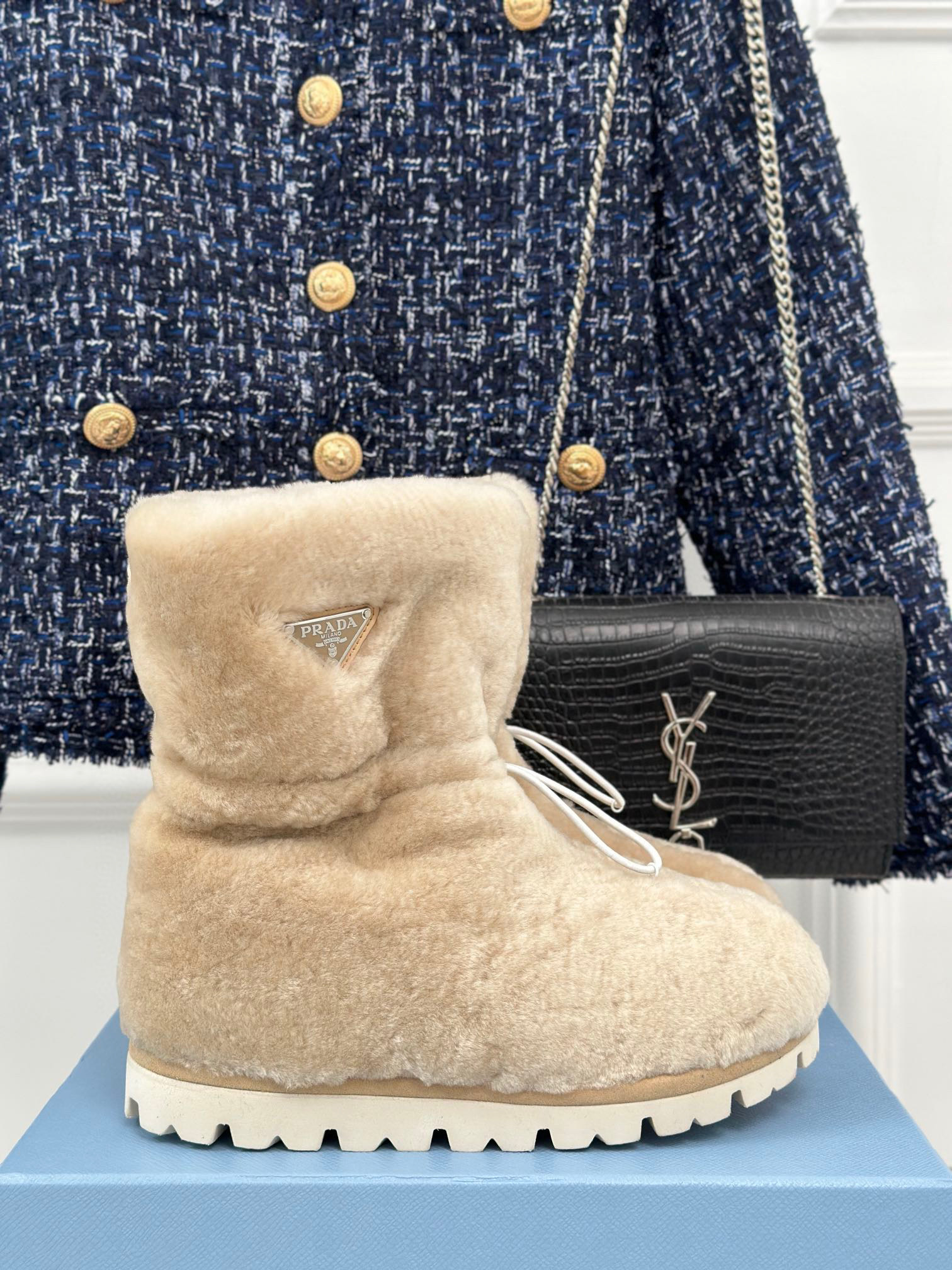 PRADA Wool Boots