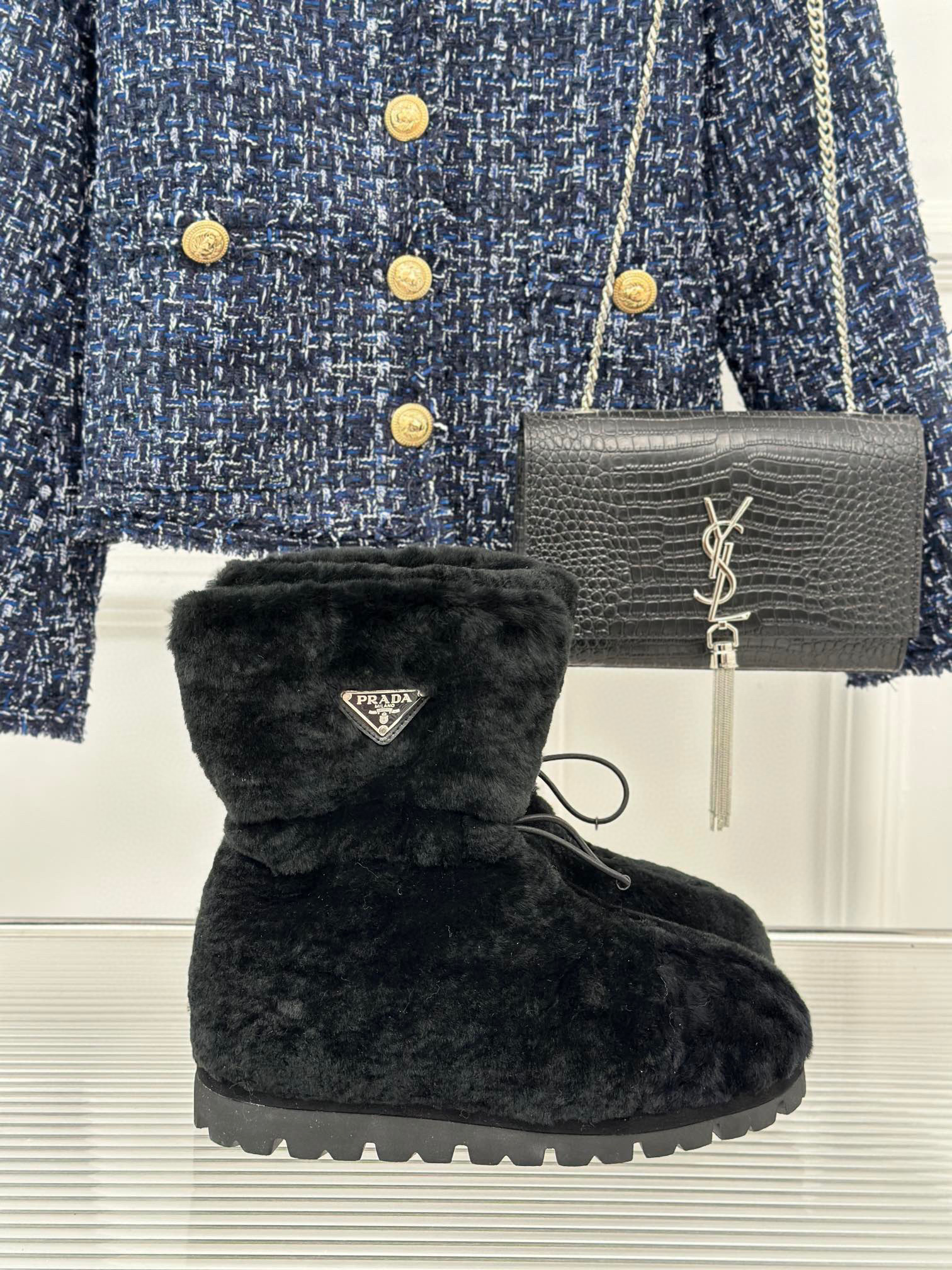 PRADA Wool Boots