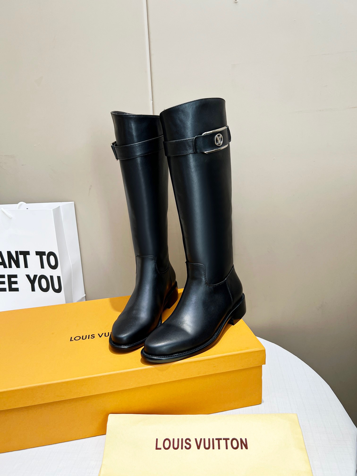 LV Thigh Boots