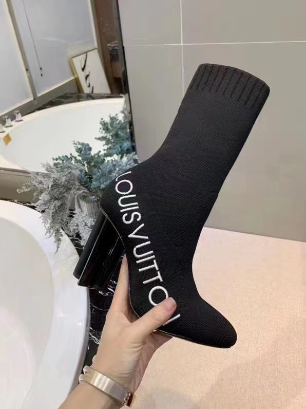 LV Silhouette ankle boots