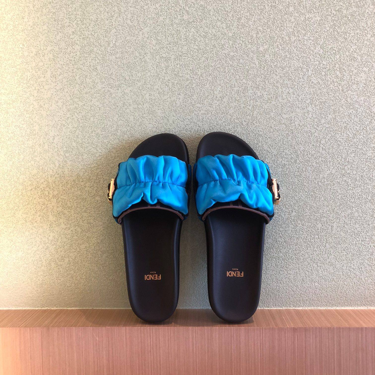 FENDI Feel slippers
