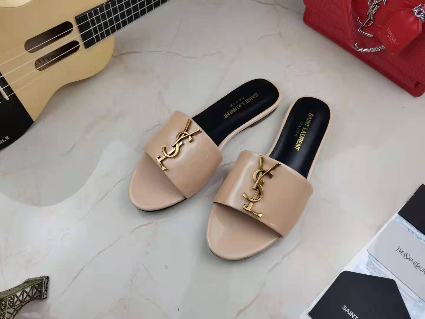 YSL Flat Slippers