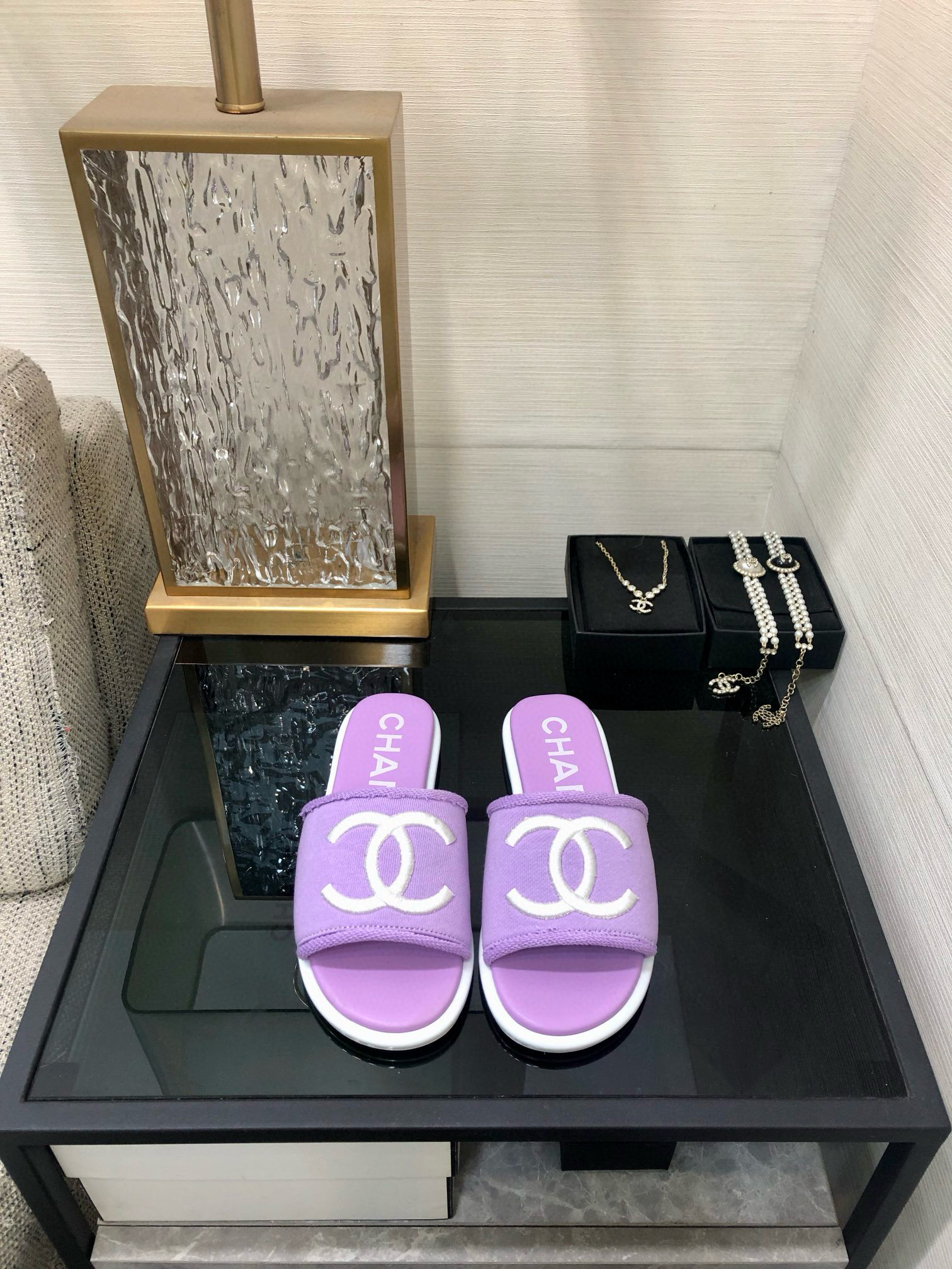 CHANEL Flat Slippers