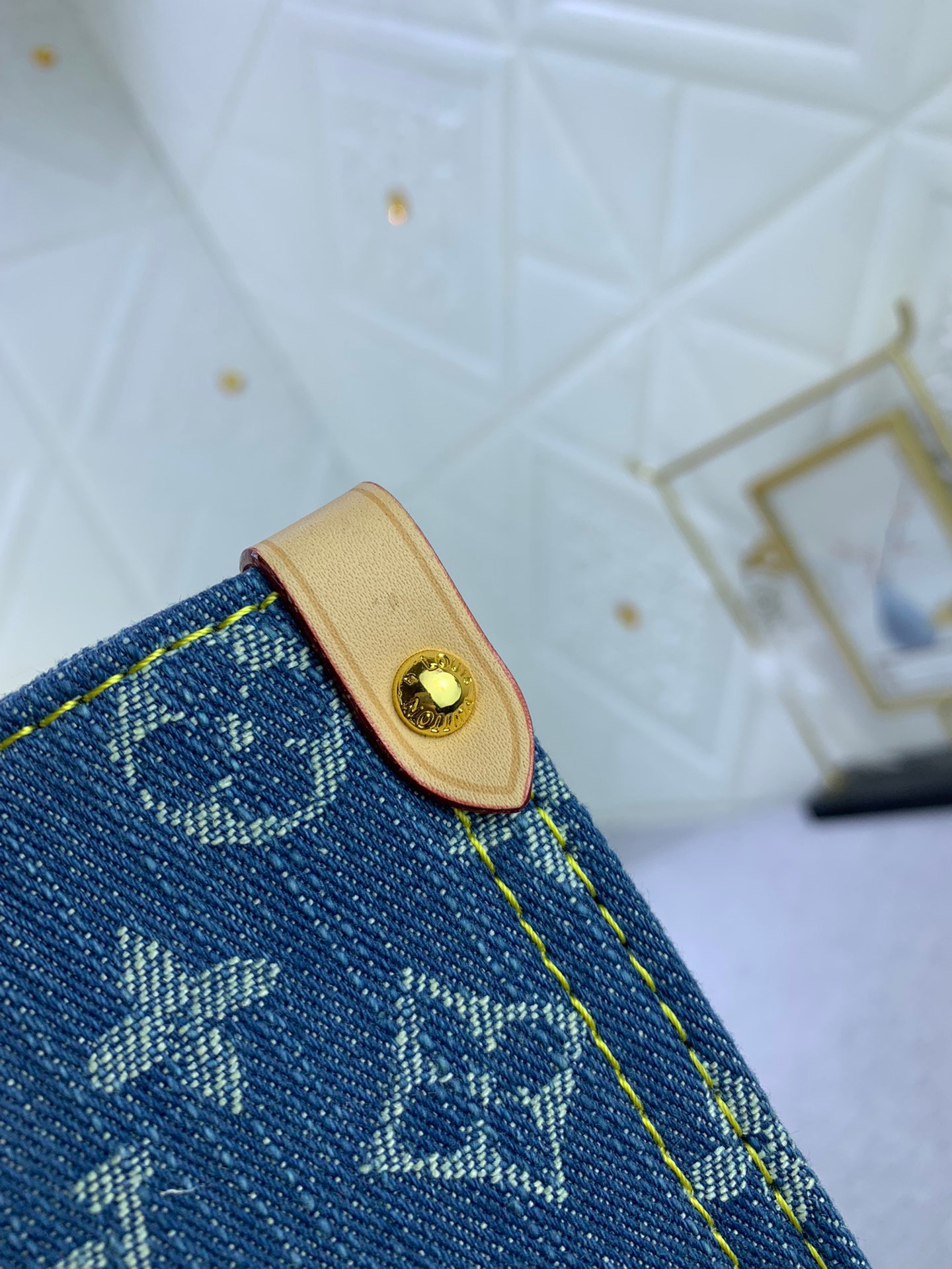 LV Onthego Denim Handbag