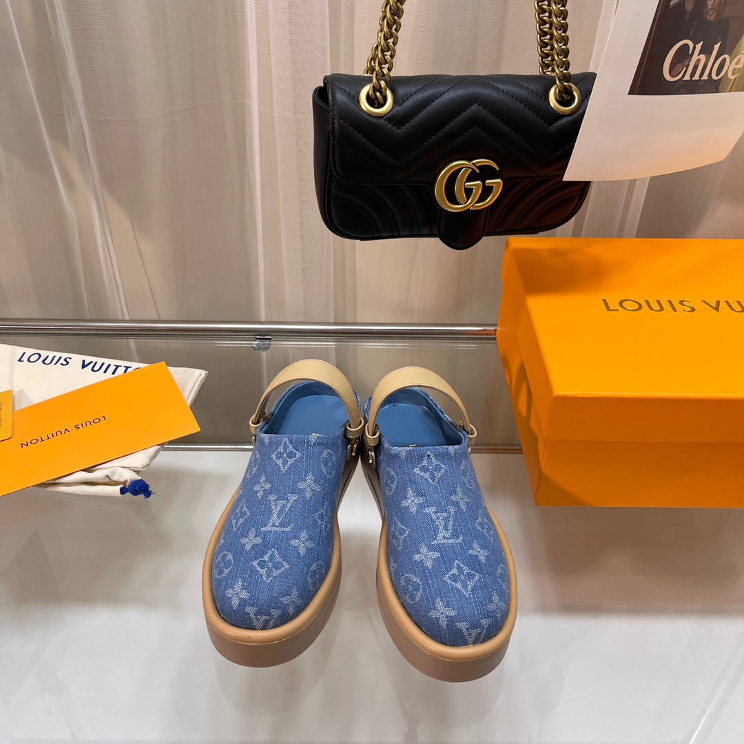 LV ASPEN Birkenstock slippers