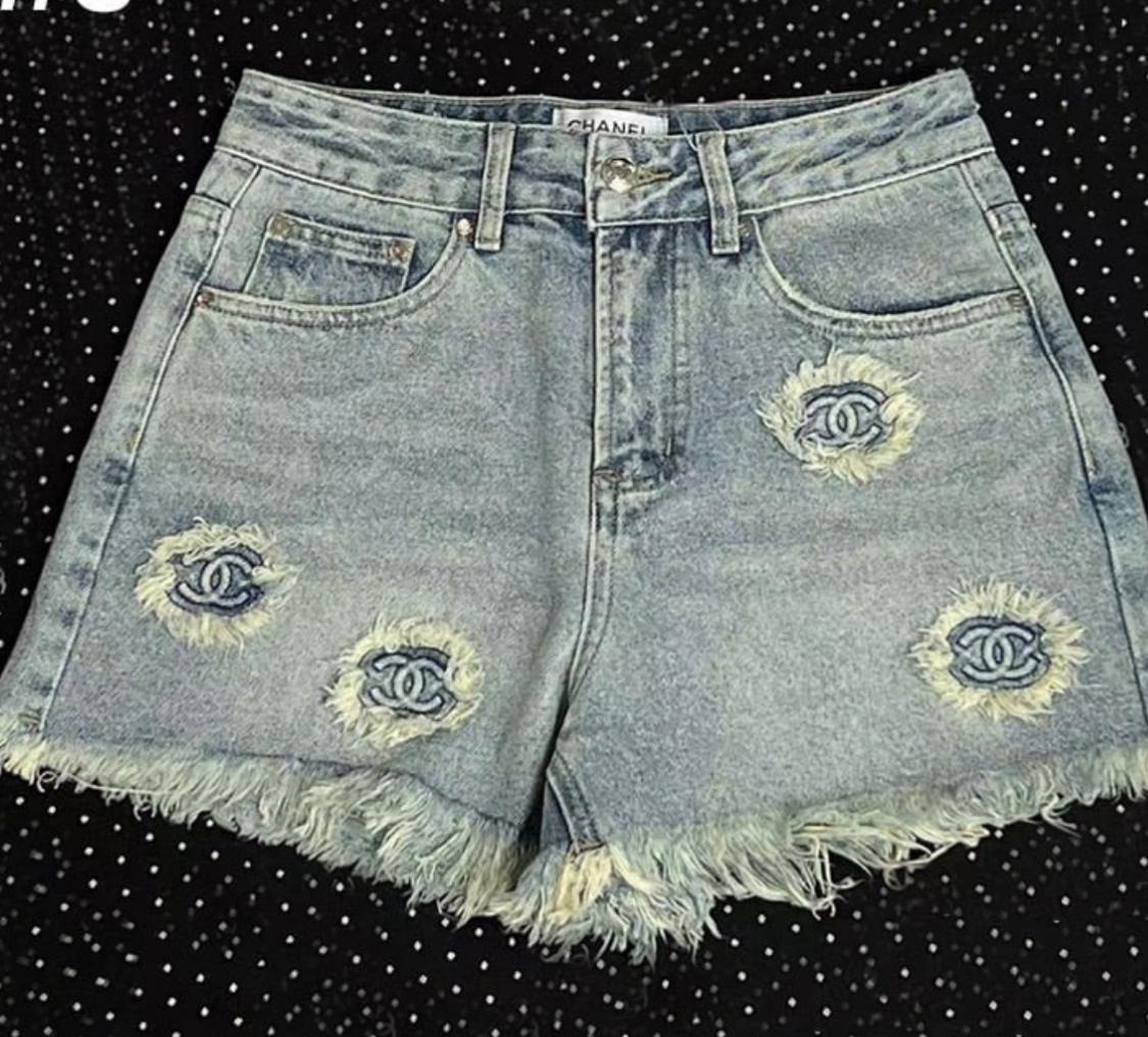 CHANEL Denim shorts
