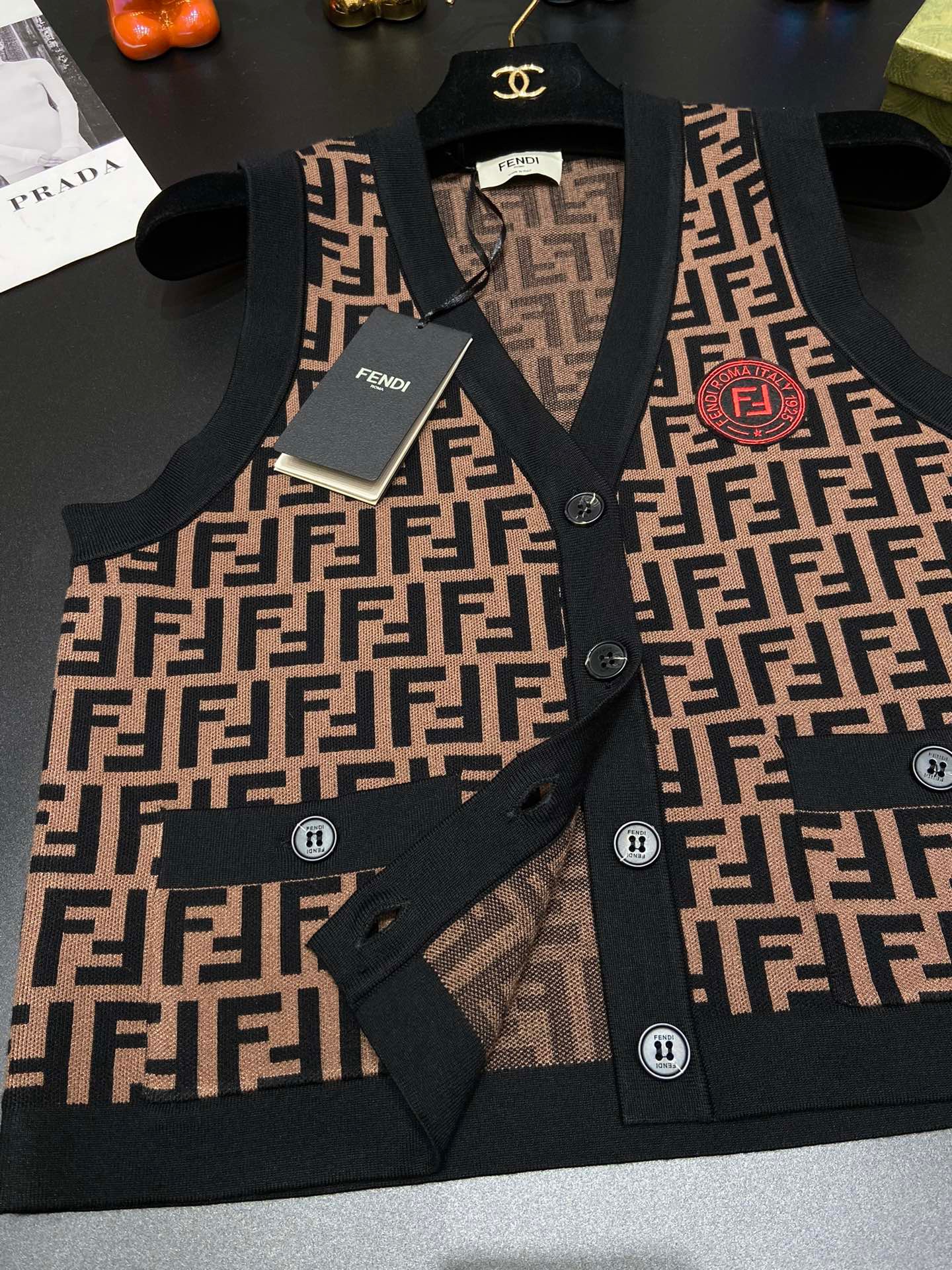 FENDI Knitted waistcoat