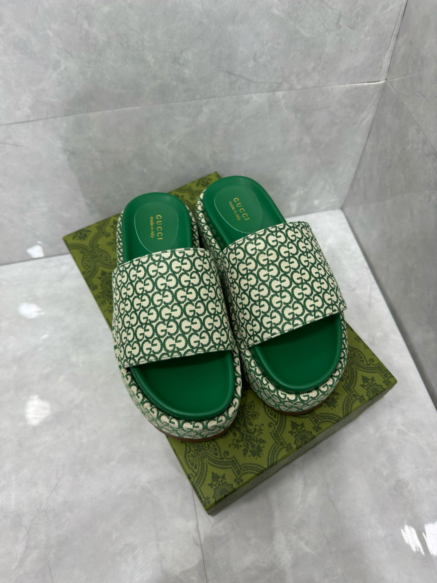 GUCCI Platform Slippers