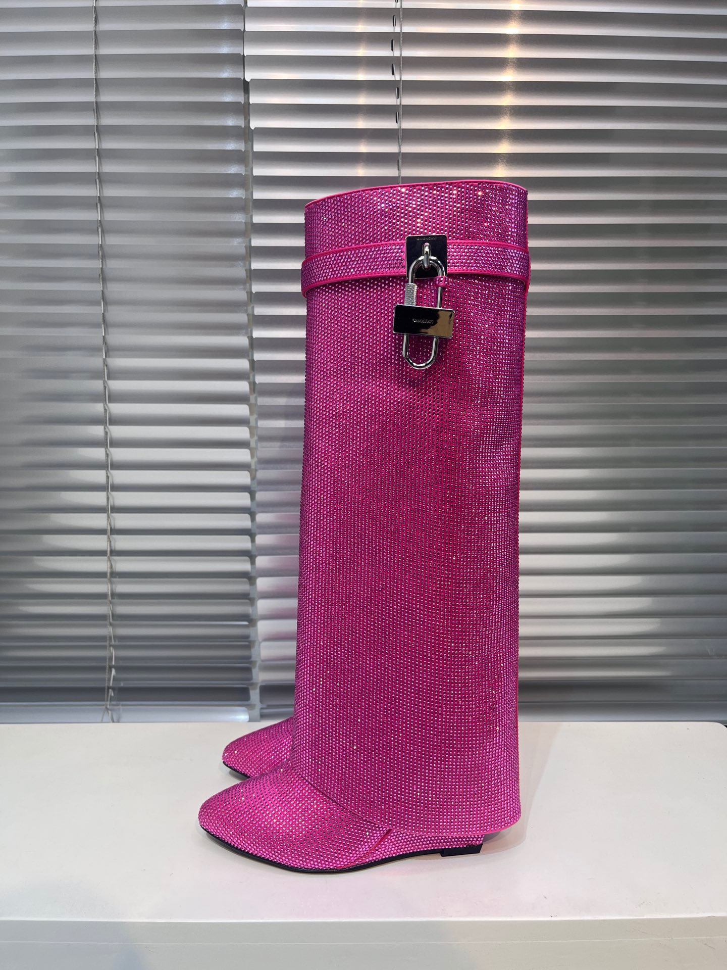 GIVENCHY Shark Diamond Boots