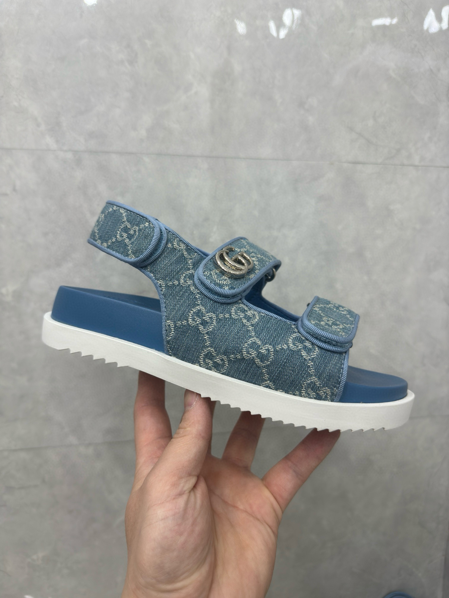 GUCCI Denim Sandals