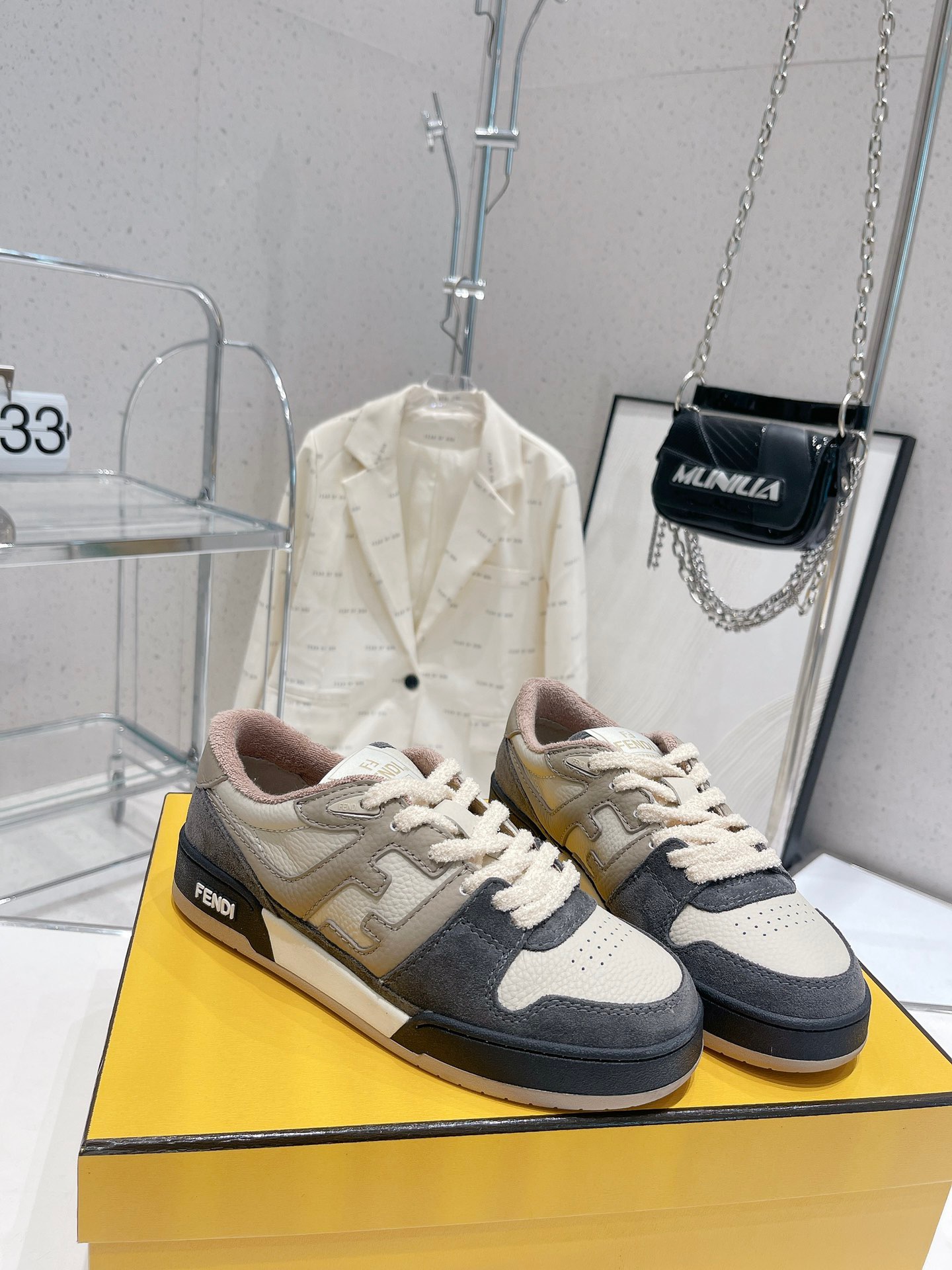 FENDI Match Sneakers