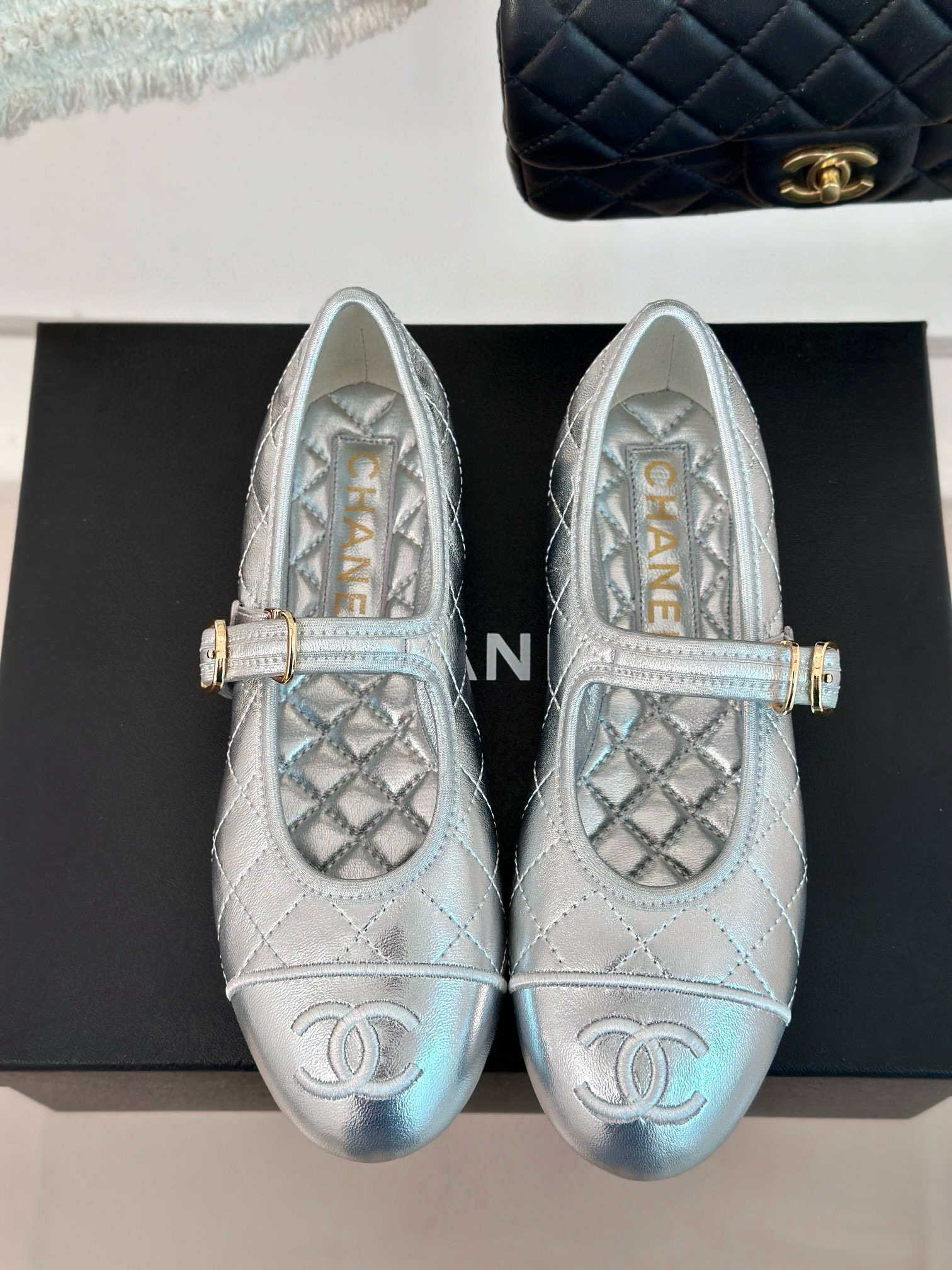 CHANEL Mary Jane shoes